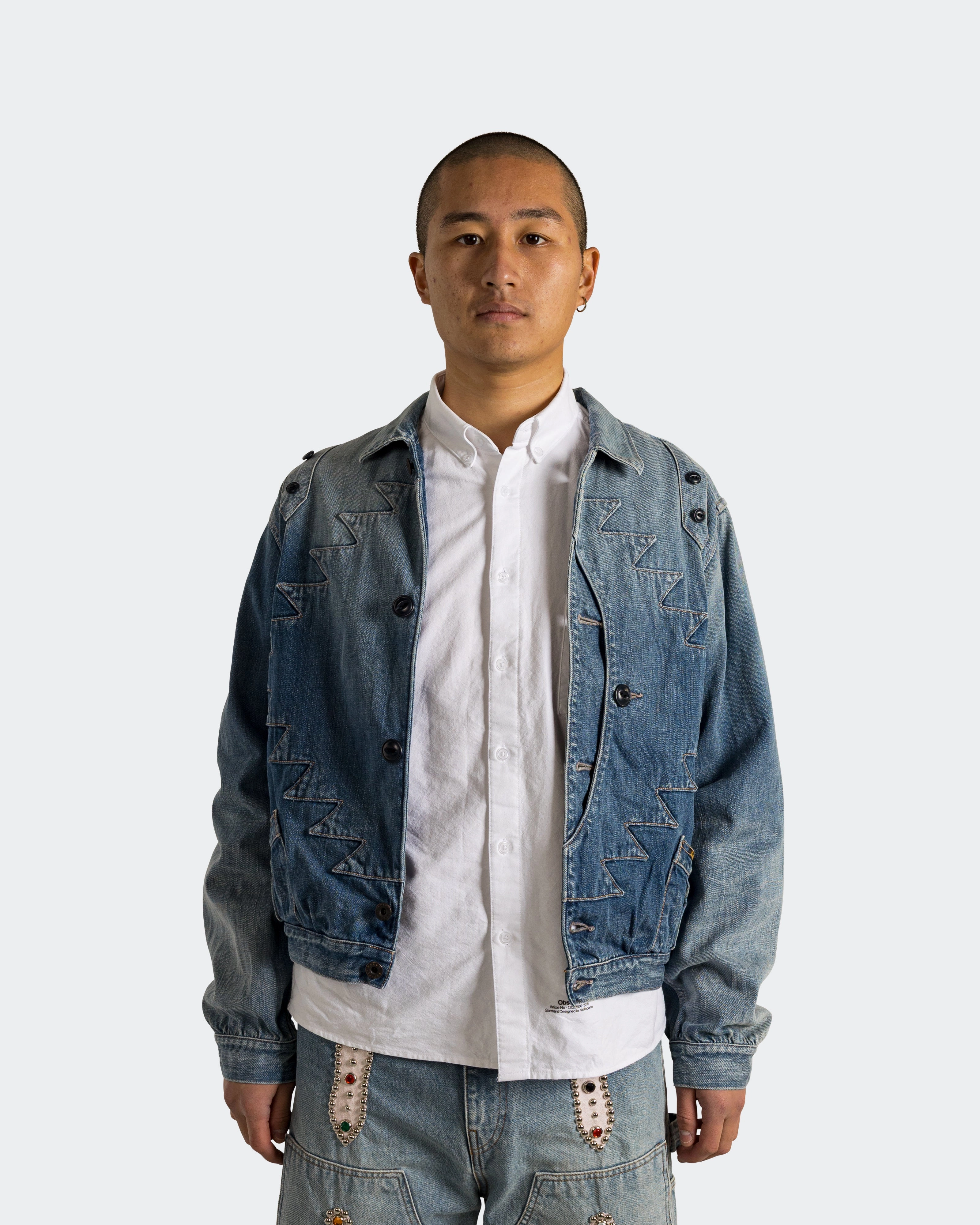 Heat Reflective Layer Odor Control Fibers 12oz Denim STD Thunderbird JKT (PRO)