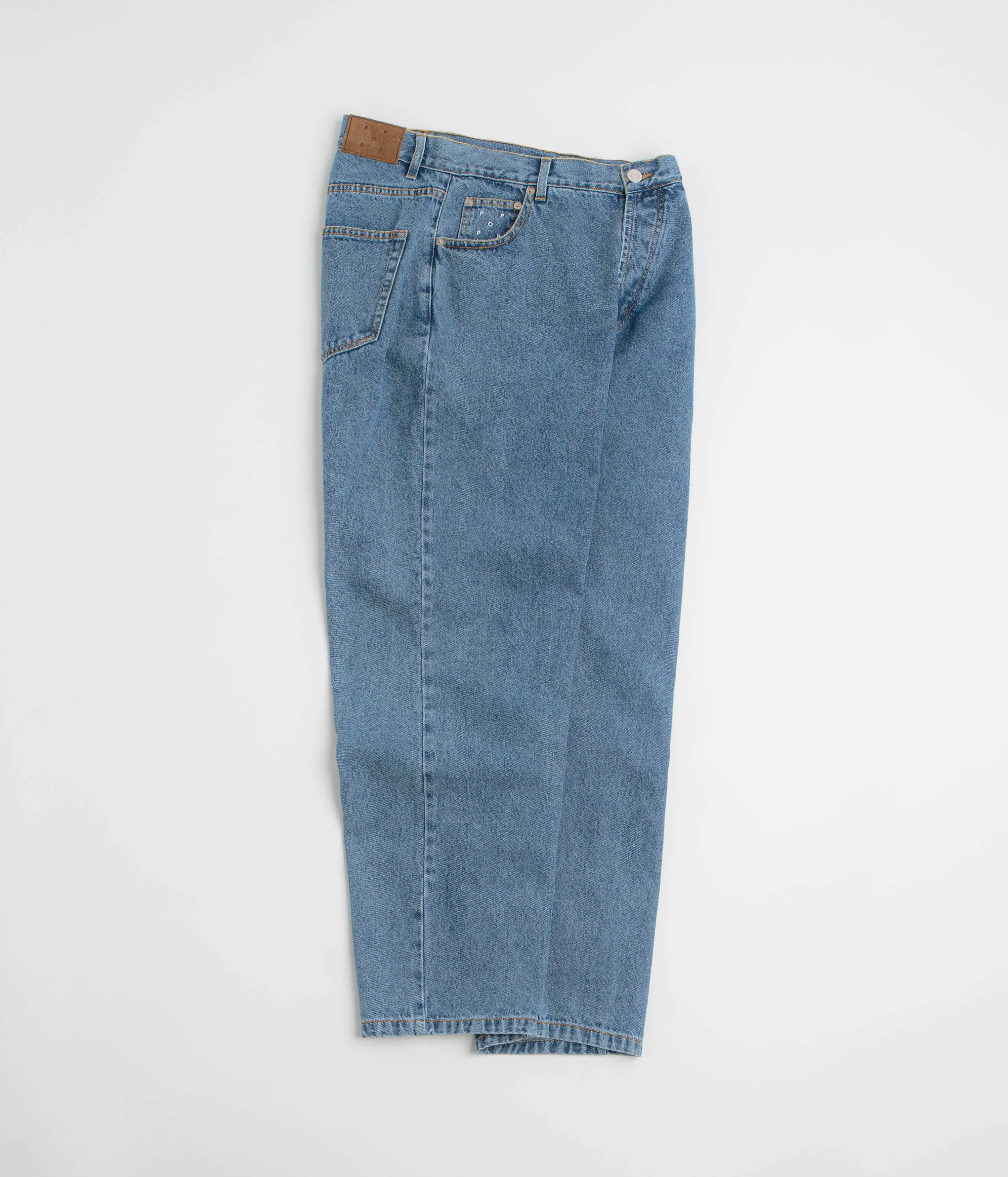 Classic Gym Ready Pop Trading Company DRS Denim Pants - Stonewashed