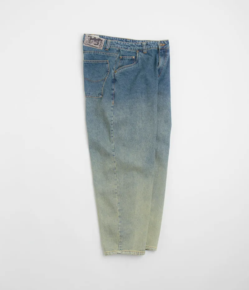 Fresh casual Dime Classic Baggy Jeans - Dipped Sandblasted Indigo
