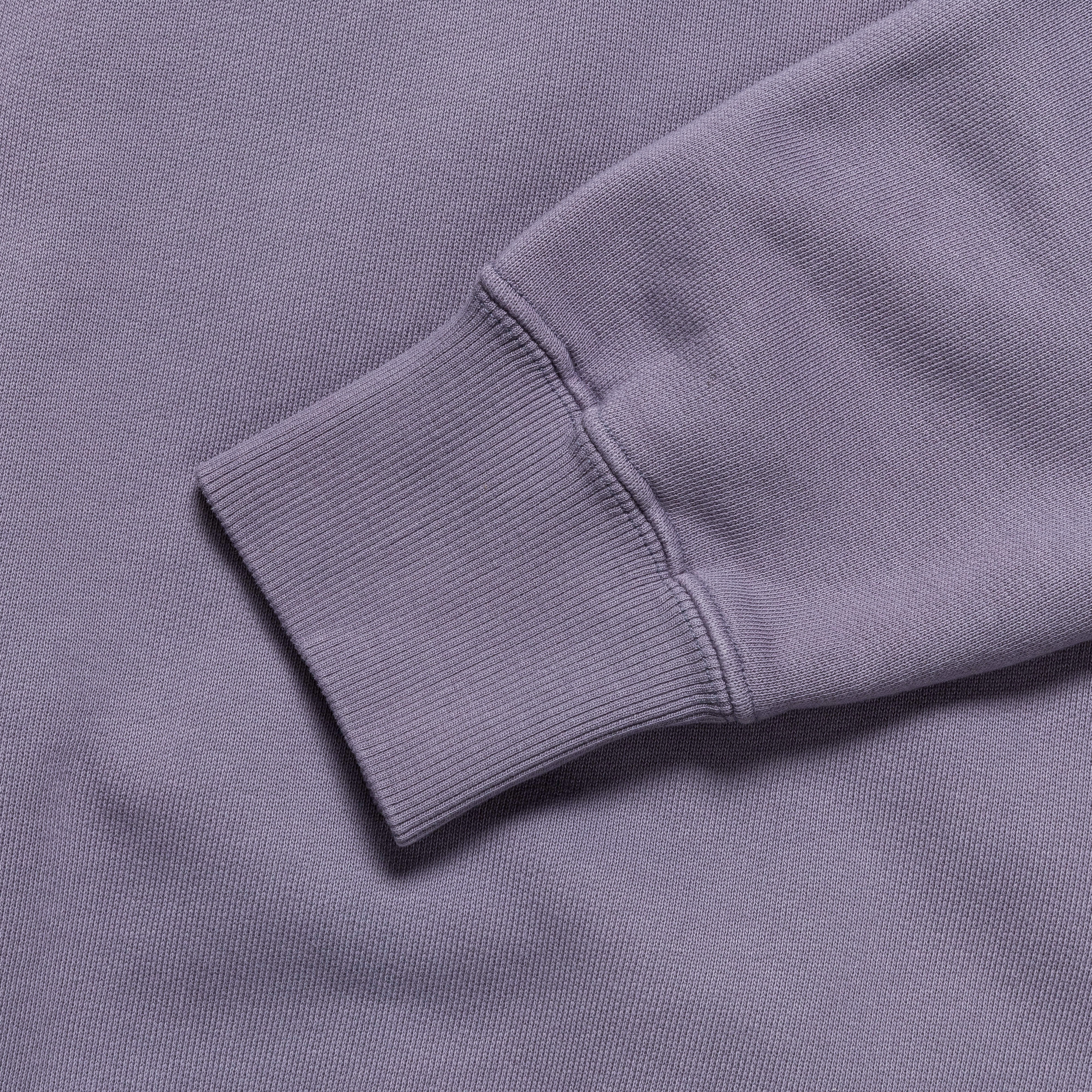 product chambray casualness Marten Relaxed Organic Raglan Sweatshirt - Dusk Purple