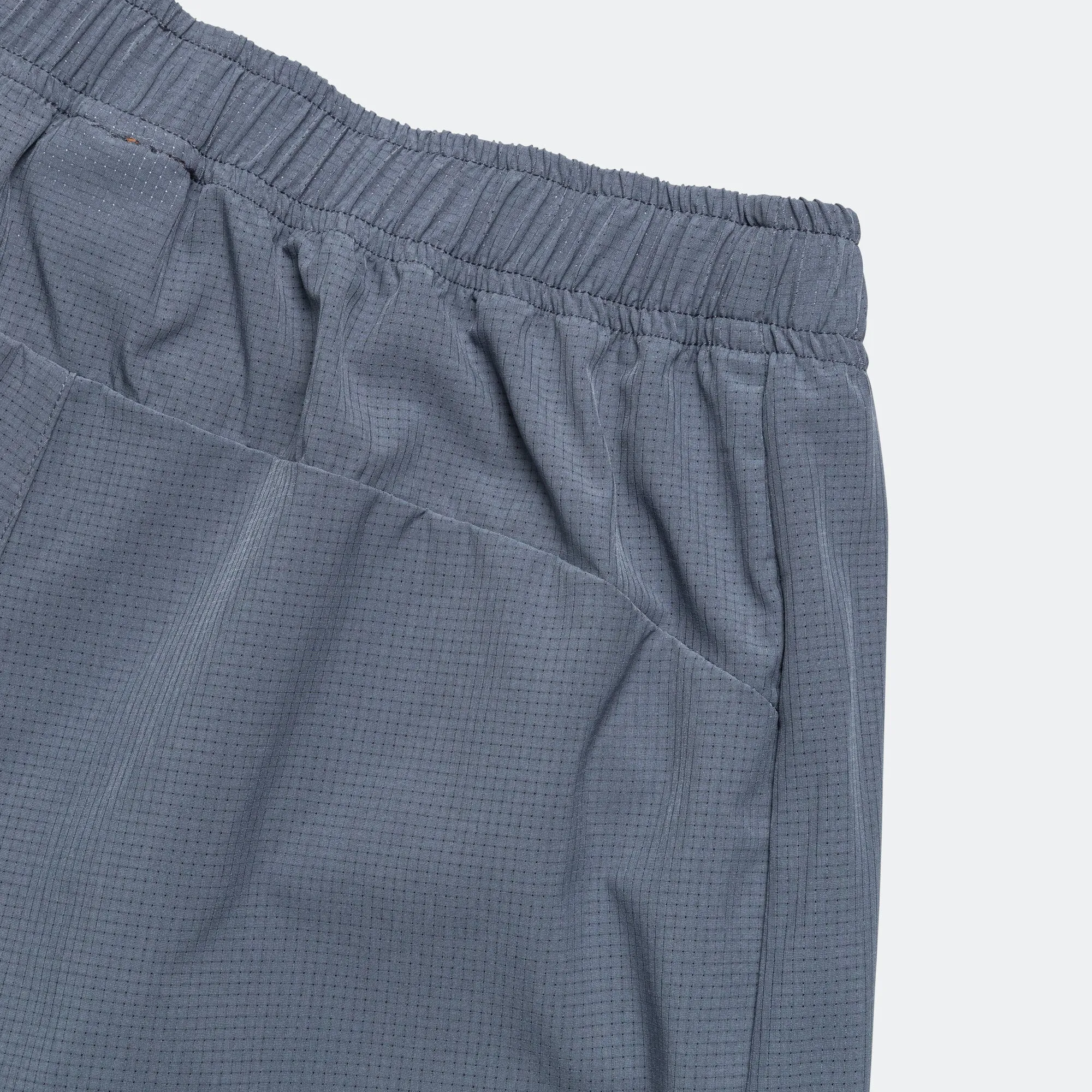 Run Short - Grey Fade Resistant Material Casual Shorts