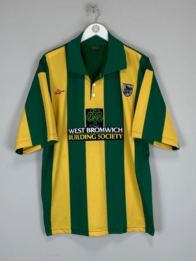 2001/03 WEST BROM AWAY SHIRT (XL) THE BAGGIES Moisture Management Technology