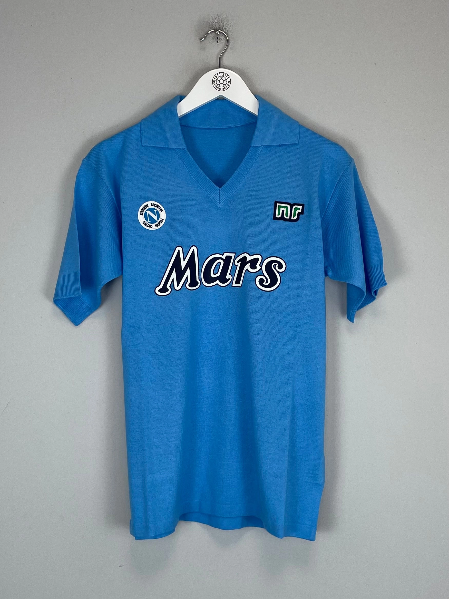 1988/89 Napoli #10 Maradona *BNWT* Reissue Home Shirt (L) Ennerre Urban Flex