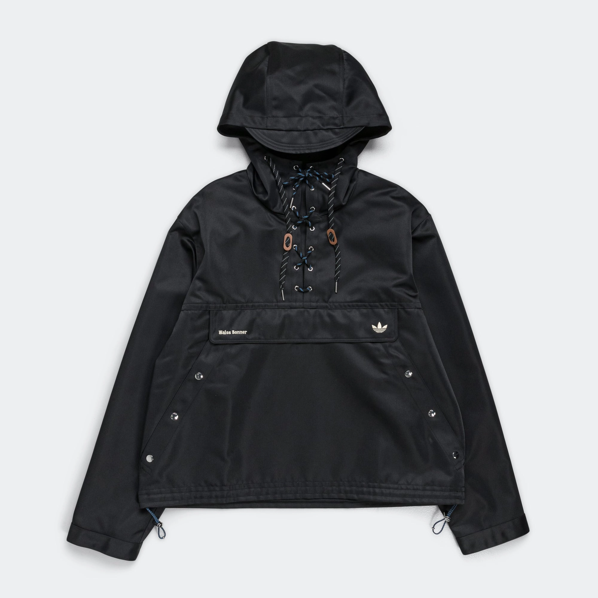 Sailor Jacket x Wales Bonner - Black Hypoallergenic Fabric Blend Flat Lock Stitching