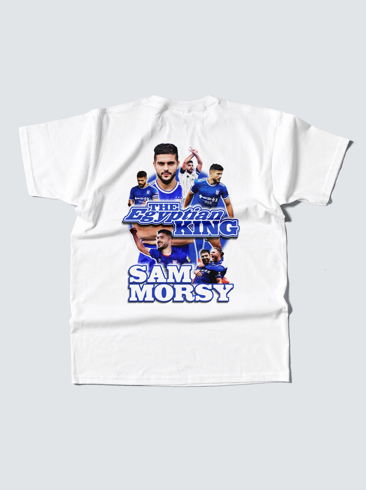 Everyday Casual Simple Comfort SAM MORSY IPSWICH TOWN BOOTLEG TEE