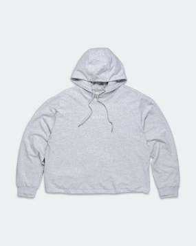 Fitted Cut Santa Monica Hoodie - Light Heather Grey