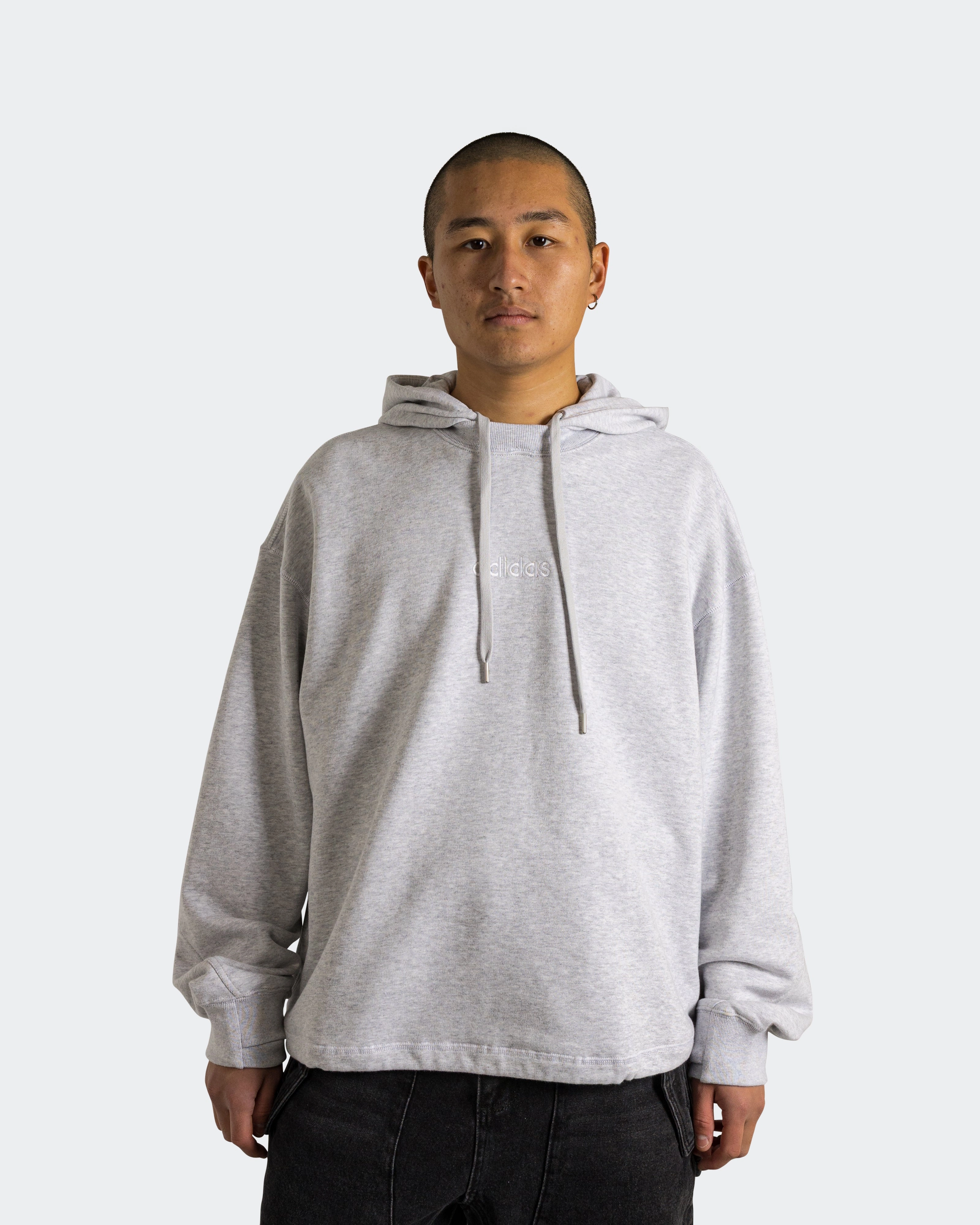 Durable Fabric Winter Comfort Santa Monica Hoodie - Light Heather Grey