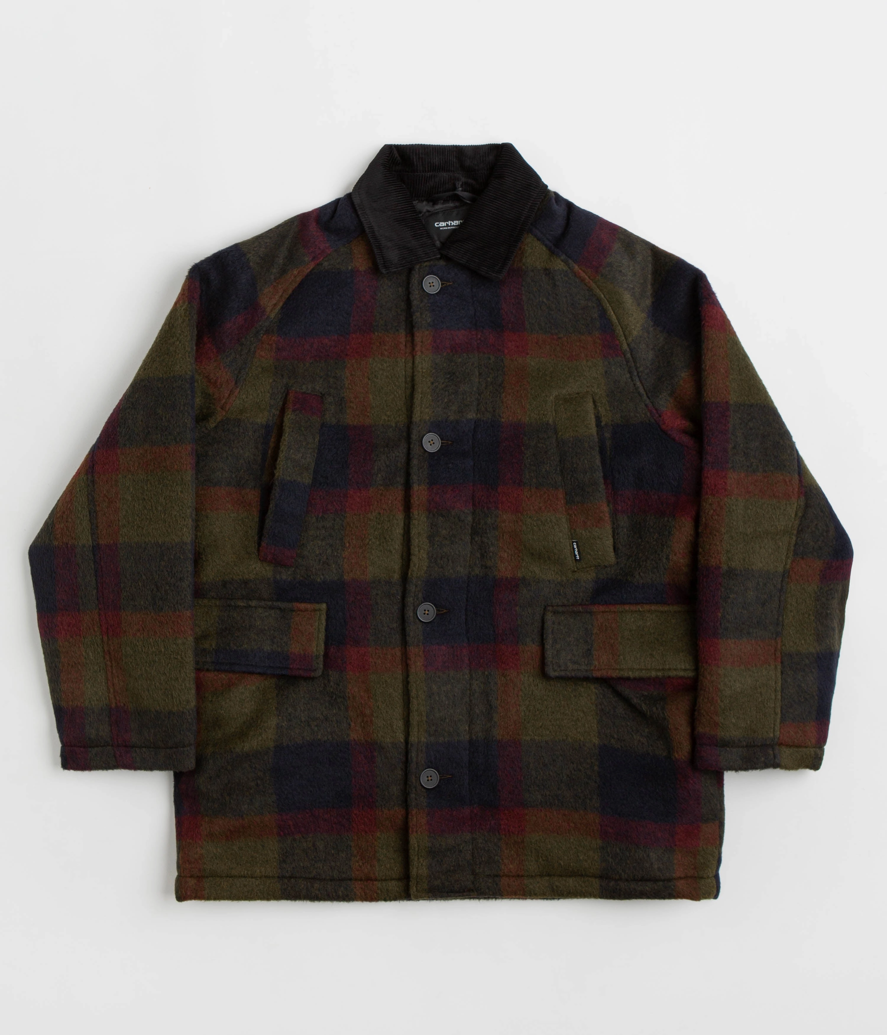 Temperature Regulating Carhartt Beckley Coat - Beckley Check / Highland