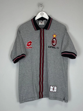 1997/98 AC MILAN TRAINING SHIRT (L) LOTTO Active Motion