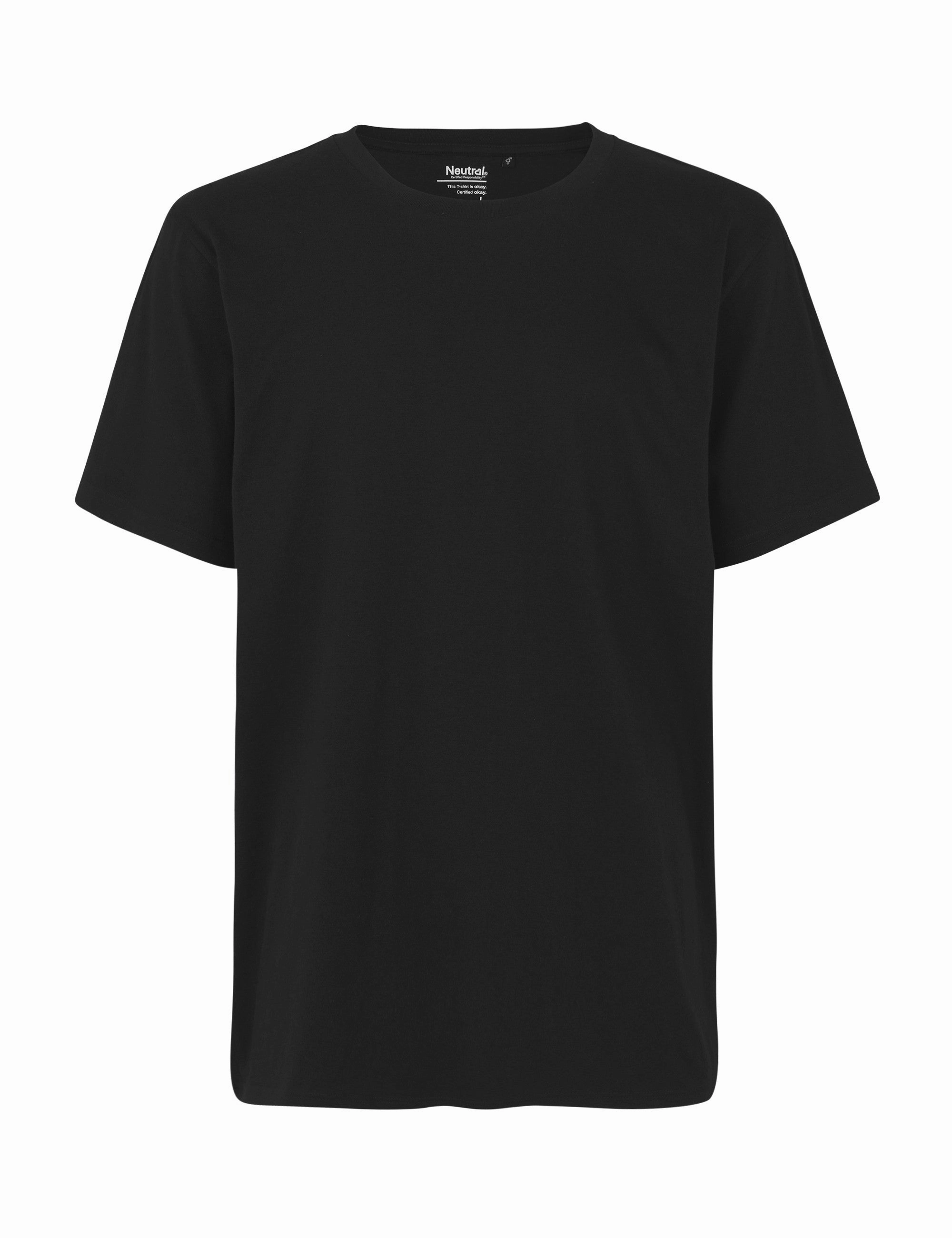 Neutral Workwear T-Shirt | BLACK Workout Simple and Light