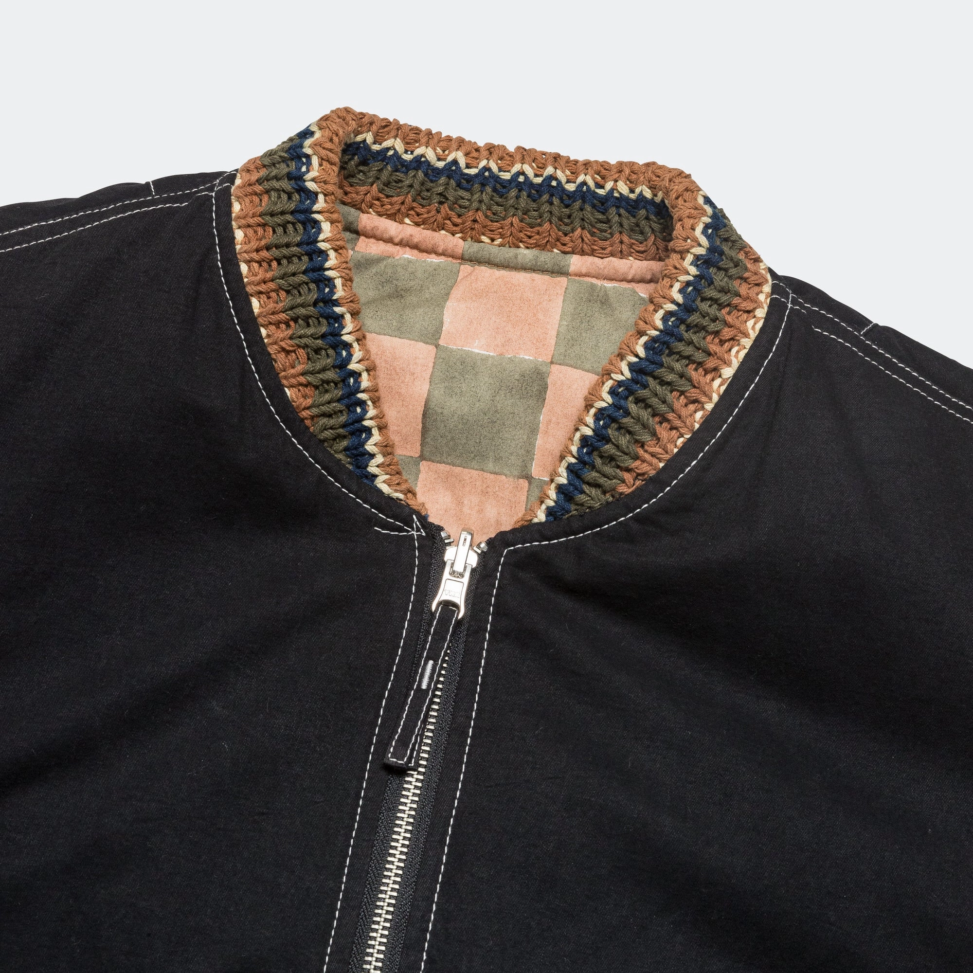 Seed Bomber - Hand Block Black Wonky-Wear Outer Chill Piece Abrasion Resistant Surface