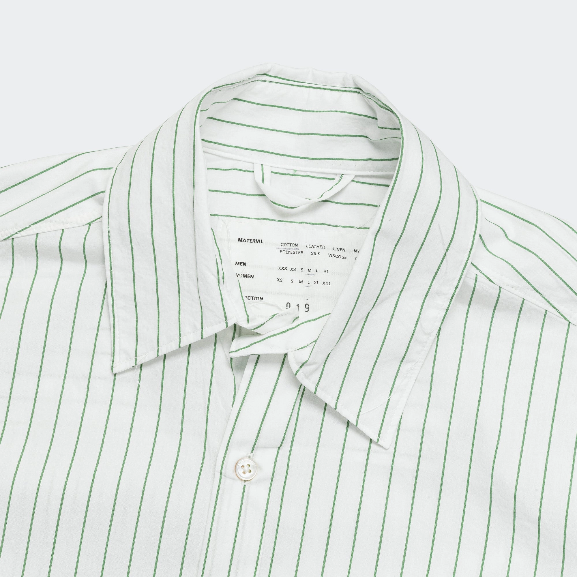 Boxy Shirt - Shirting Blue Microfiber Material