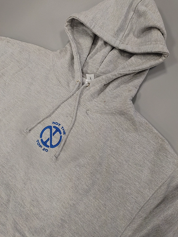 Mouse like NTT20 Heavyweight Hoodie - Grey