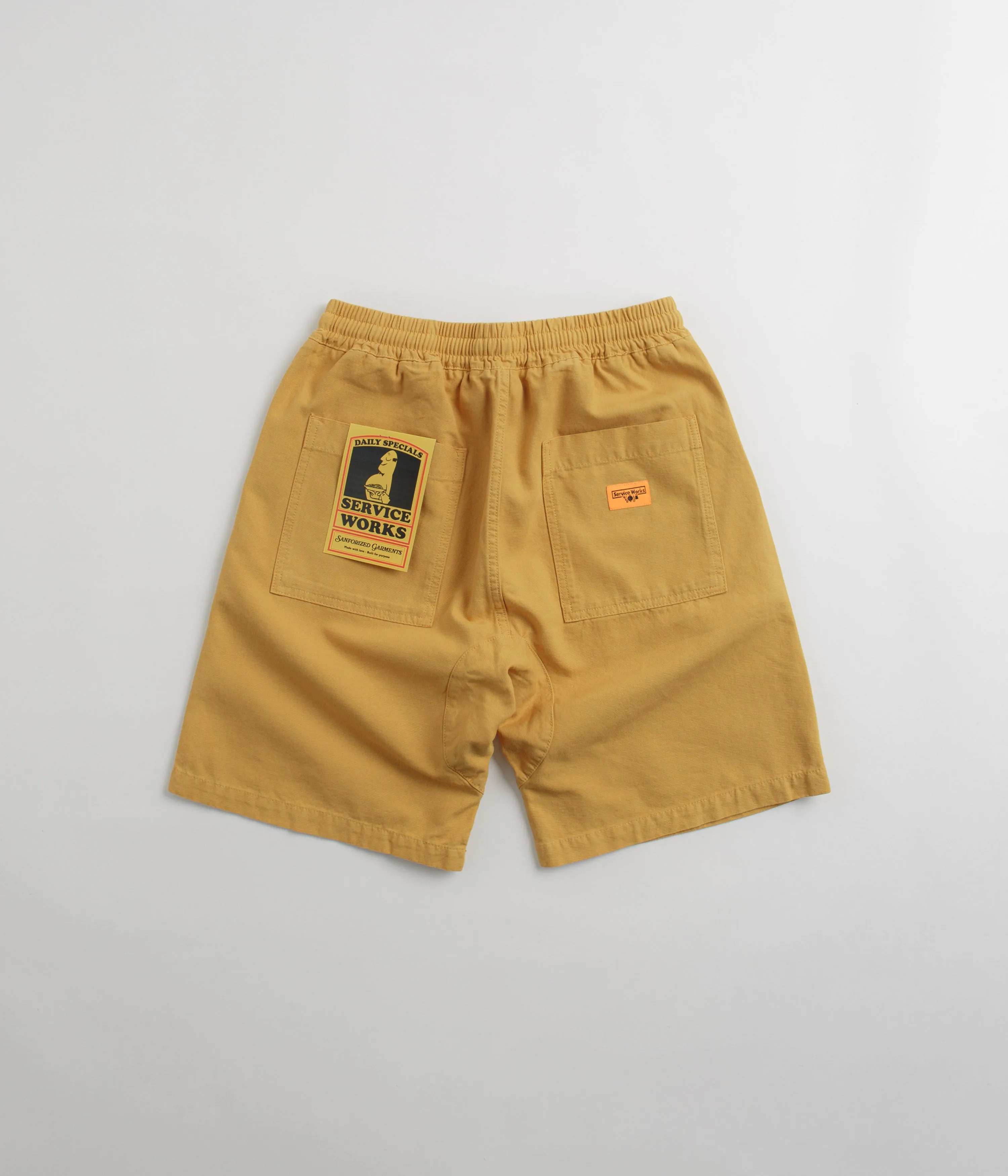 Service Works Classic Chef Shorts - Gold DIY project