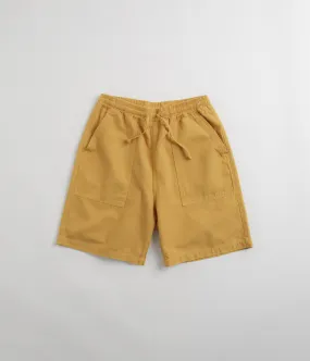 Service Works Classic Chef Shorts - Gold Moisture Management System Animal Print