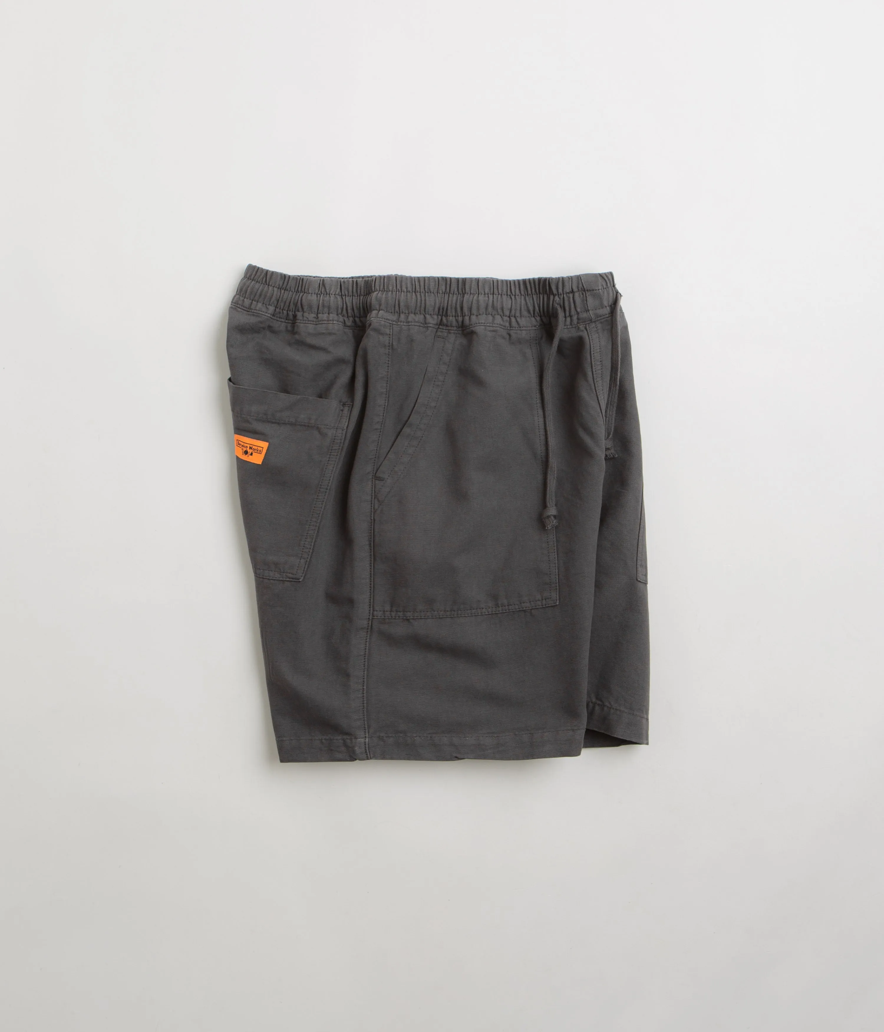Service Works Classic Chef Shorts - Grey Non Irritating Tagless beach volleyball gear