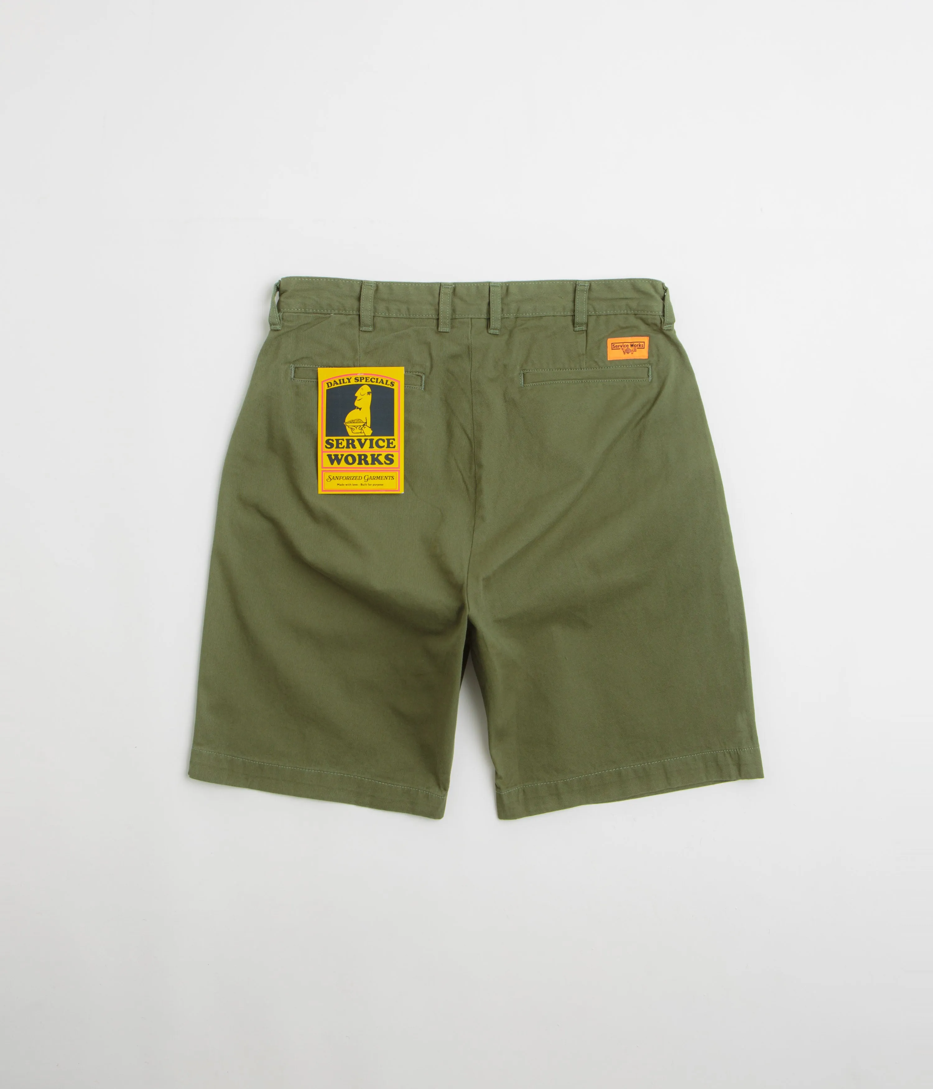 Ventilated Panels Service Works Drill Part Timer Shorts - Olive