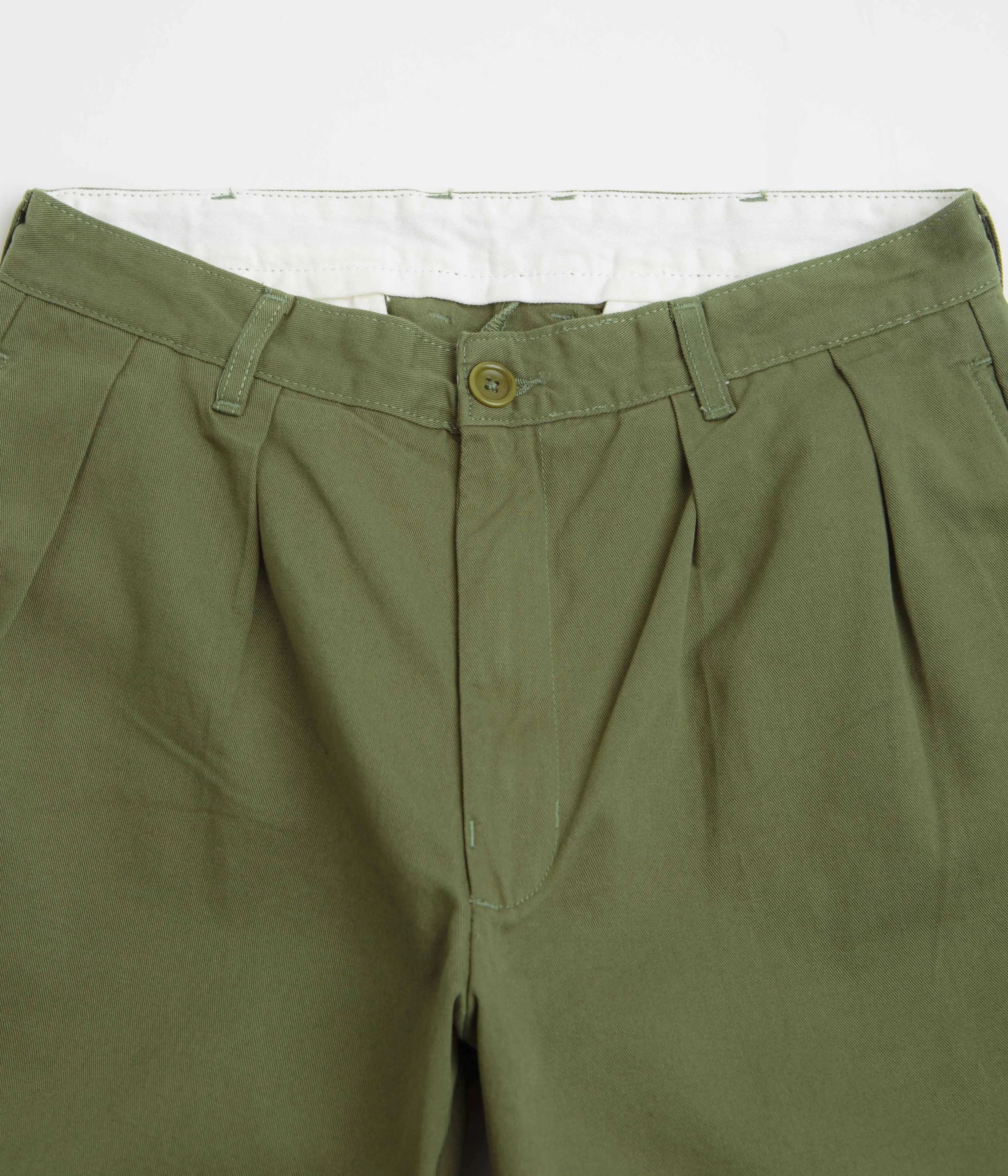 Service Works Drill Part Timer Shorts - Olive Performance Wear Free Movement