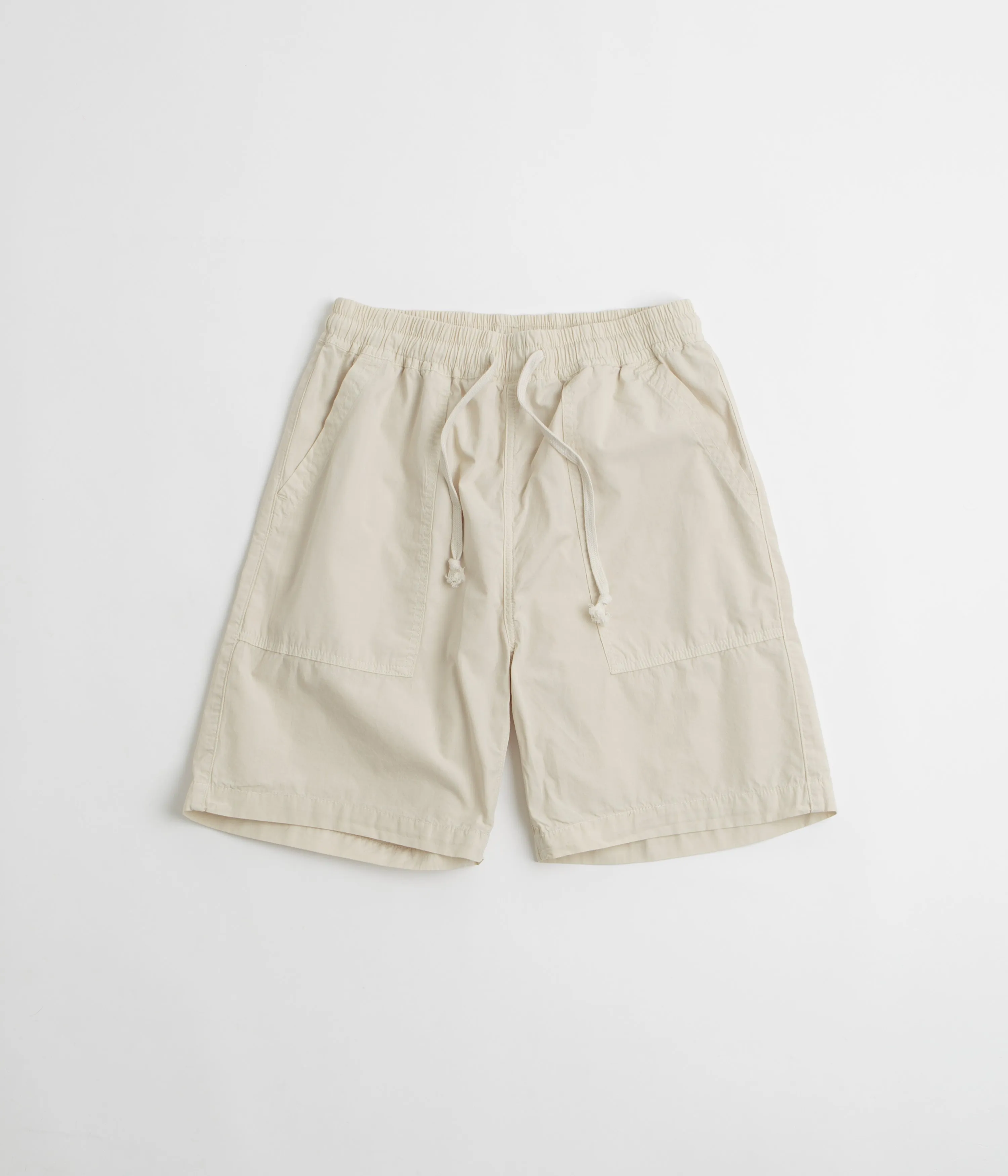 Service Works Poplin Chef Shorts - White Oak Weekend Casual