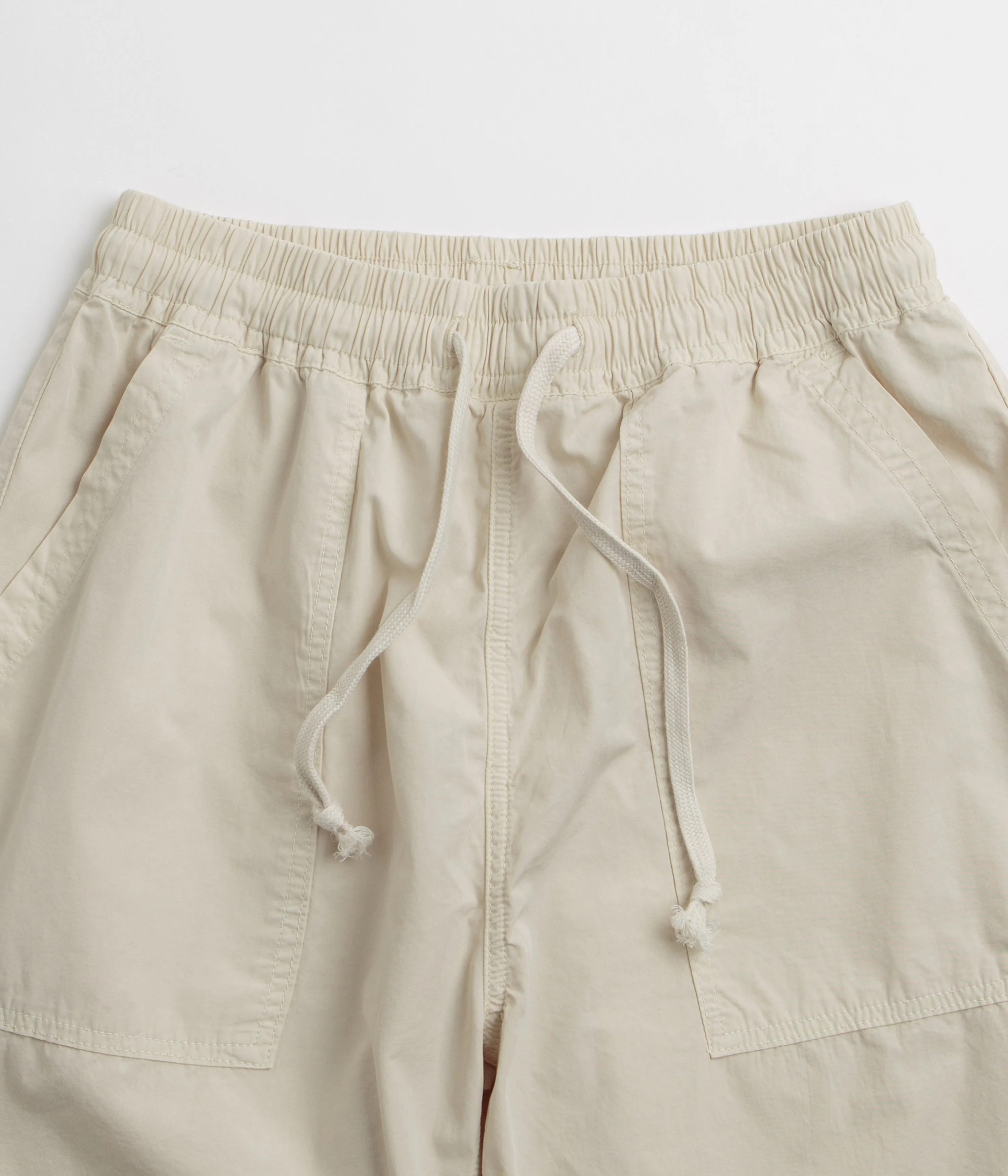 volleyball outfit Stay Fresh Service Works Poplin Chef Shorts - White Oak