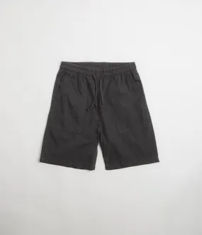 Service Works Ripstop Chef Shorts - Washed Black spring shorts Water Repellent Finish