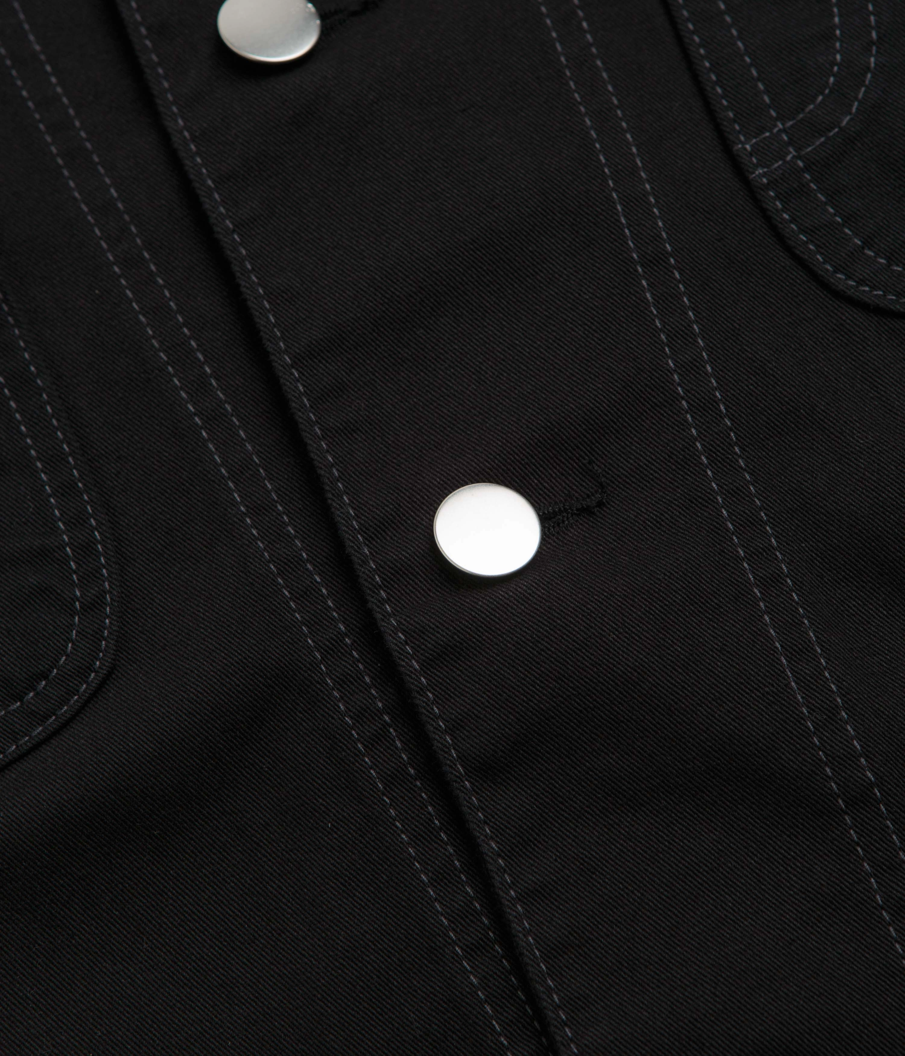 Softshell Technology Indoor Use Service Works Drill 2.0 Coverall Jacket - Black