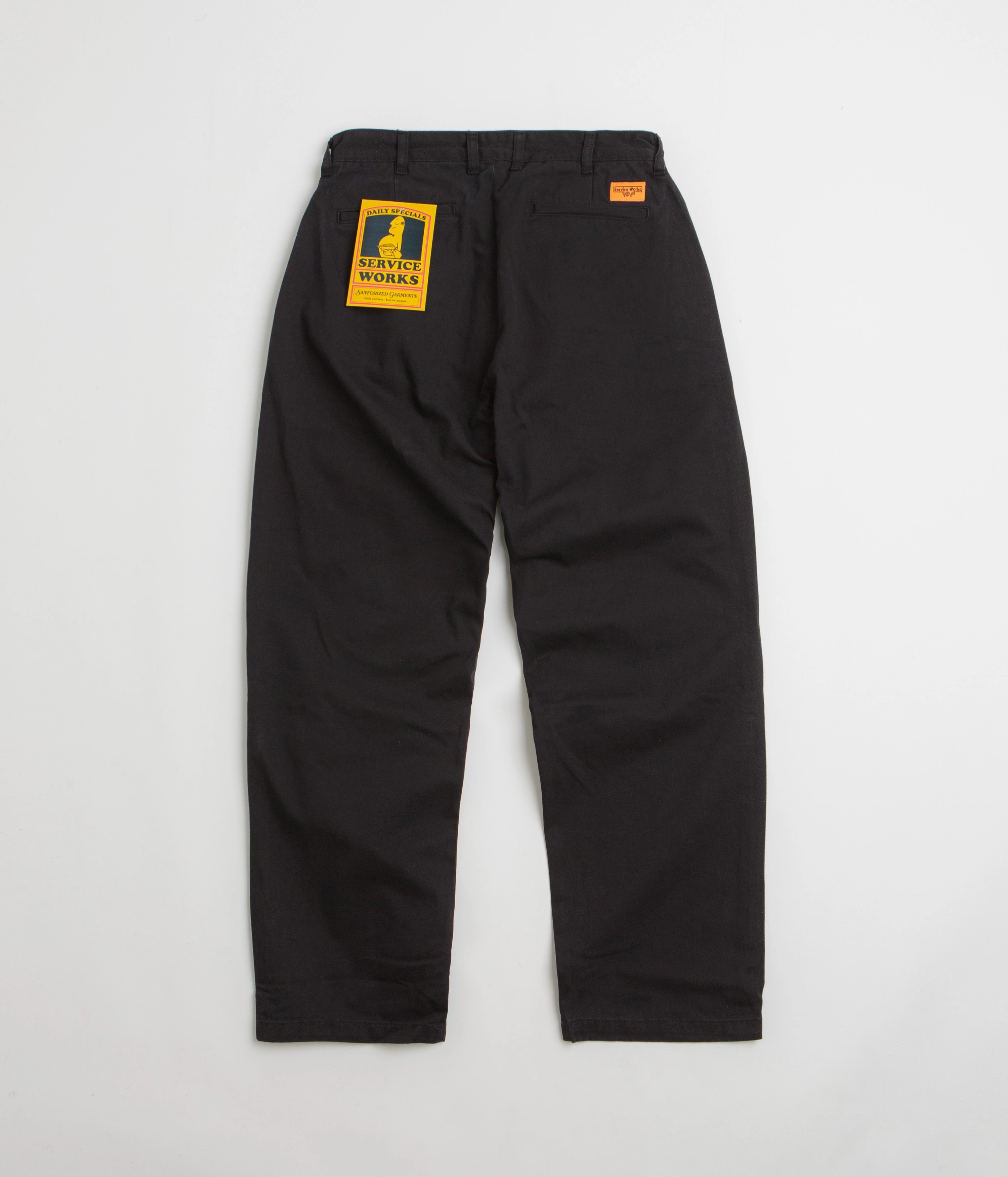Service Works Drill Part Timer Pants - Black StaticDissipative Effortless Style