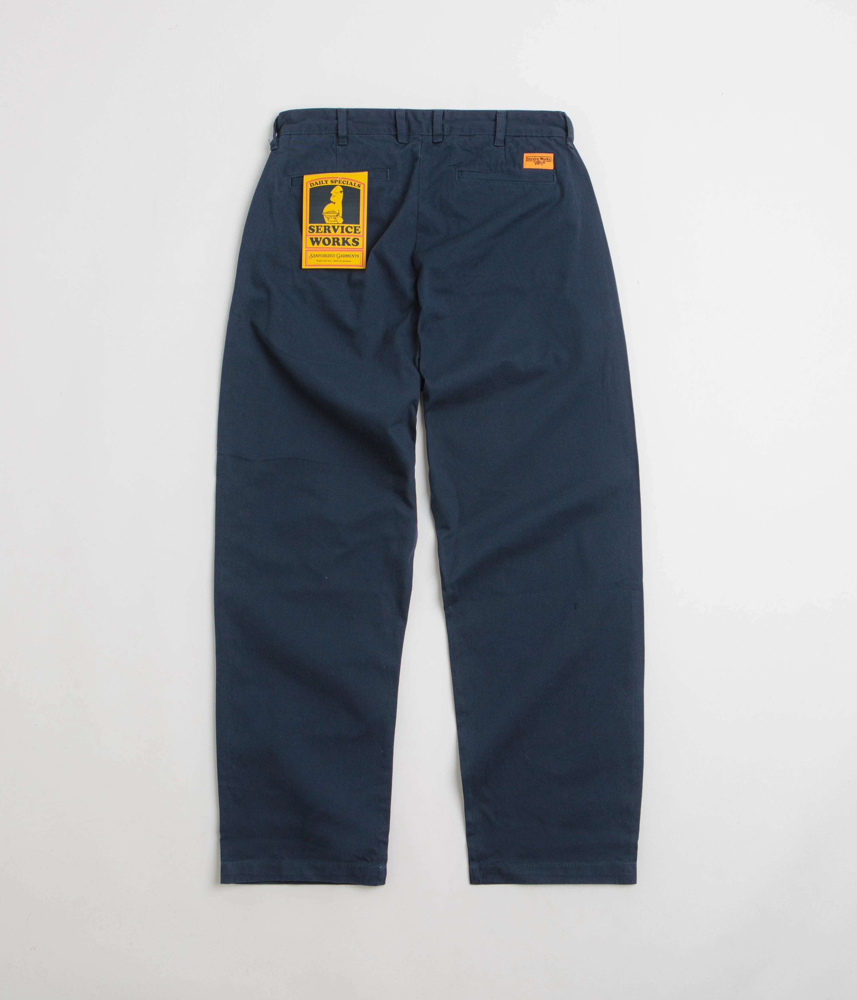 Windproof coating Service Works Drill Part Timer Pants - Navy