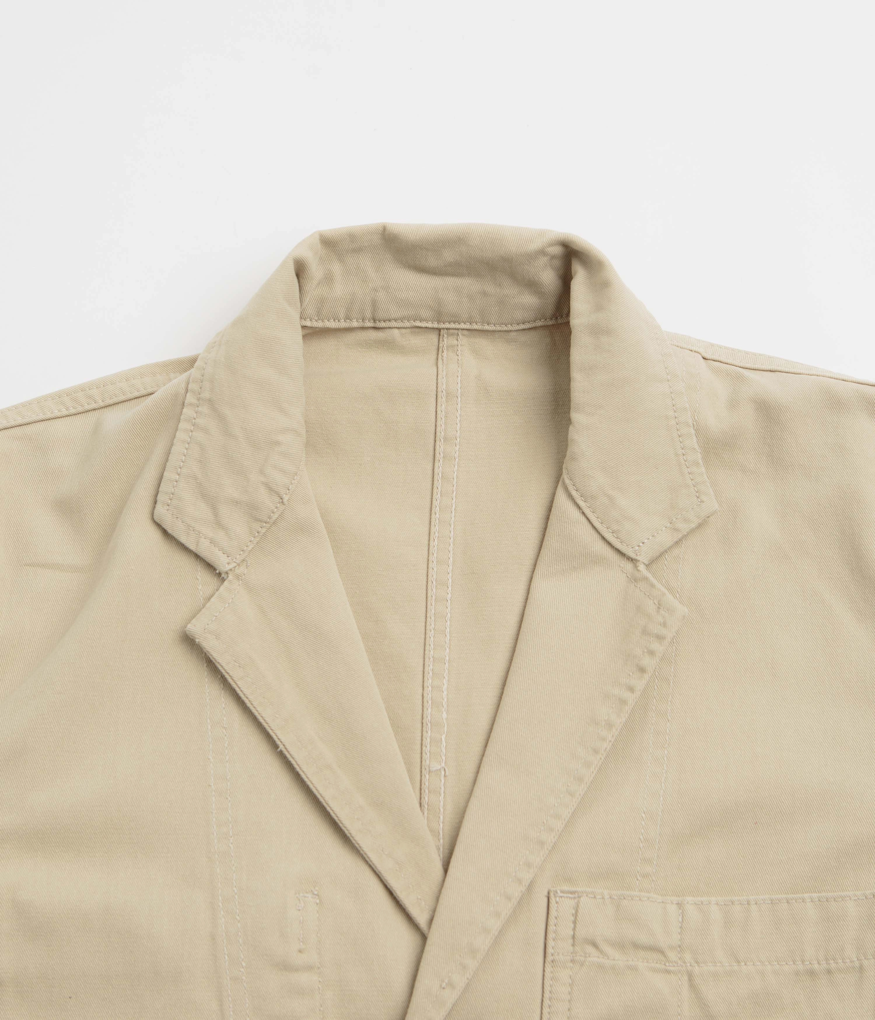 Service Works Drill Server Suit Jacket - Khaki Functional Warmth All Weather Performance