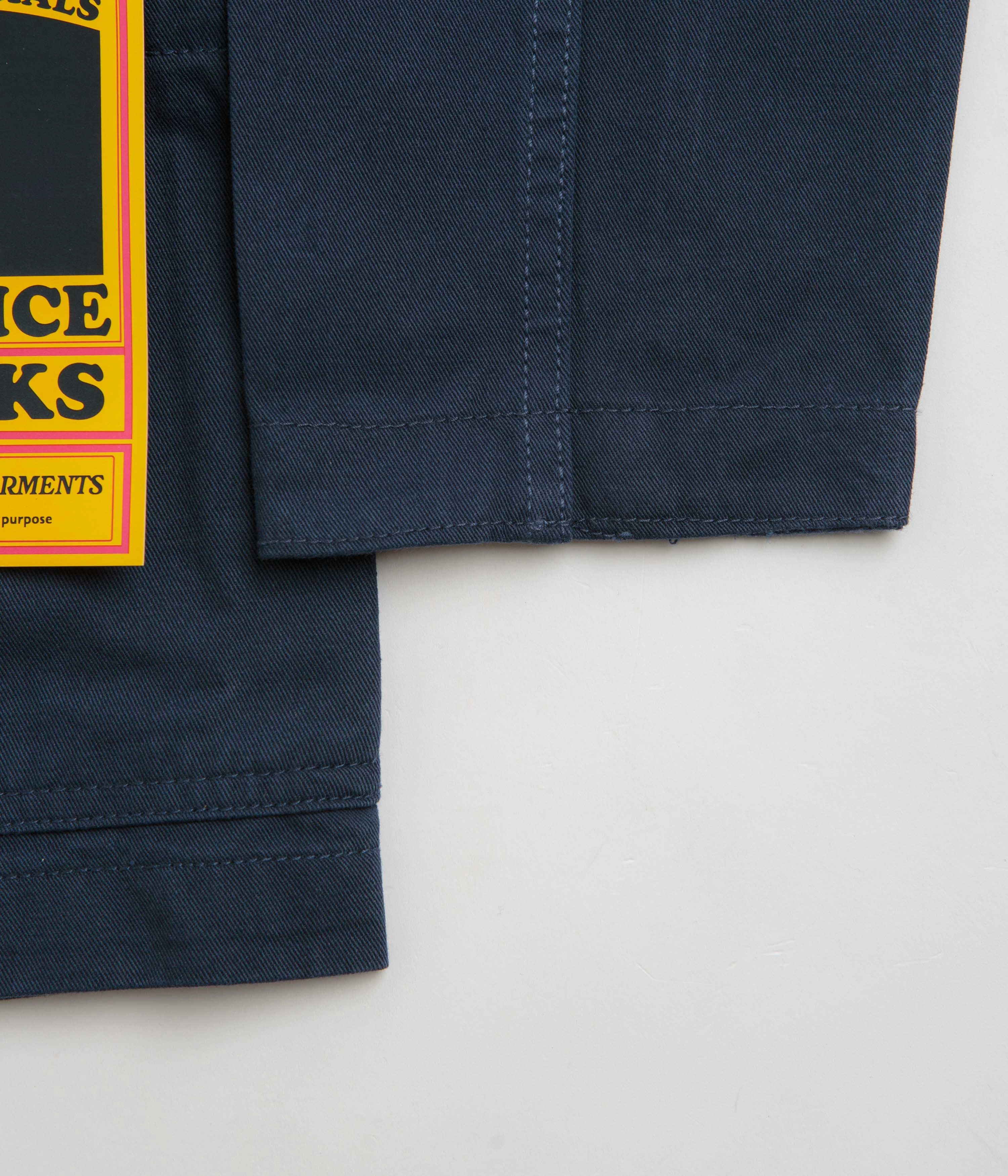 Service Works Drill Server Suit Jacket - Navy Hold