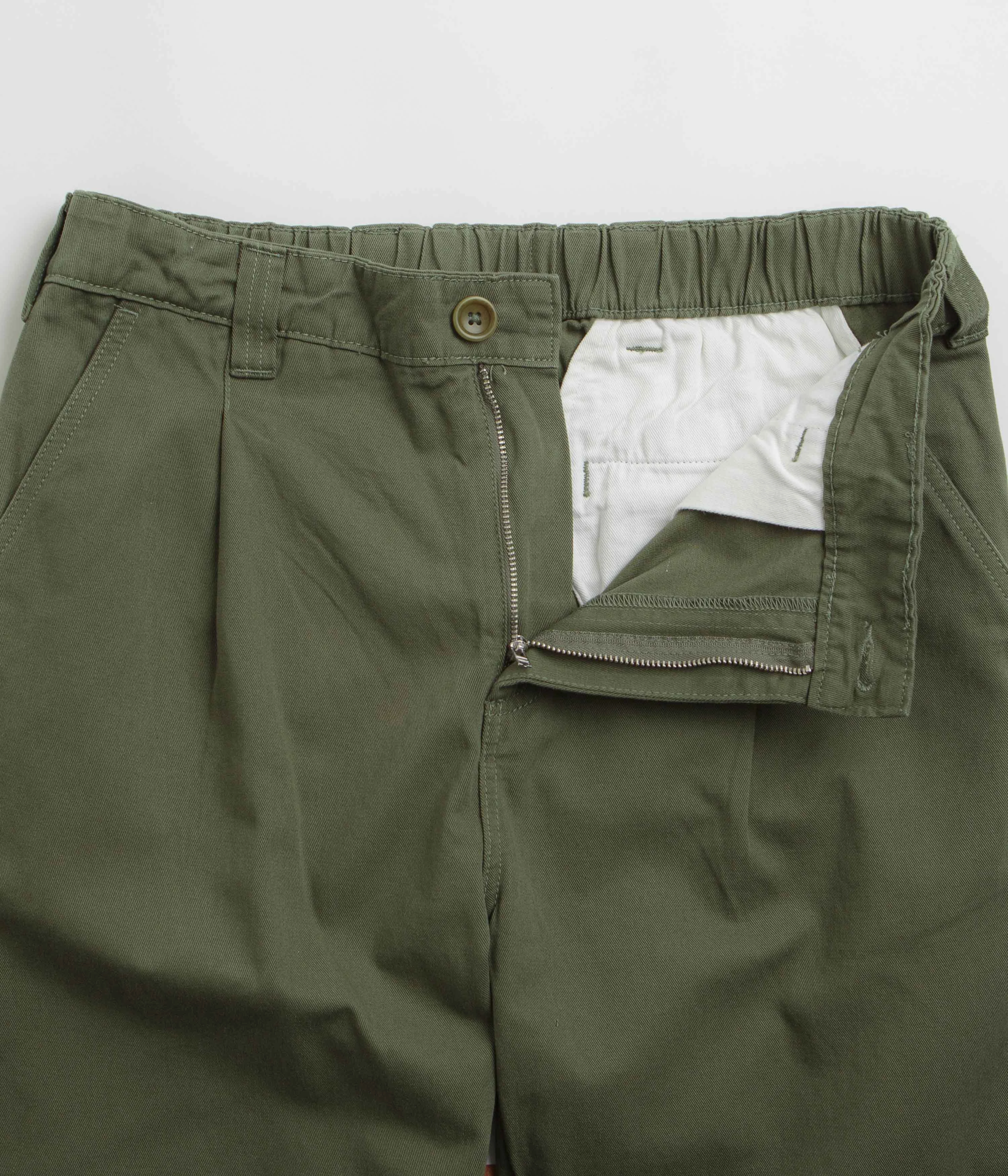 Service Works Drill Waiter Pants - Olive Modern Waist