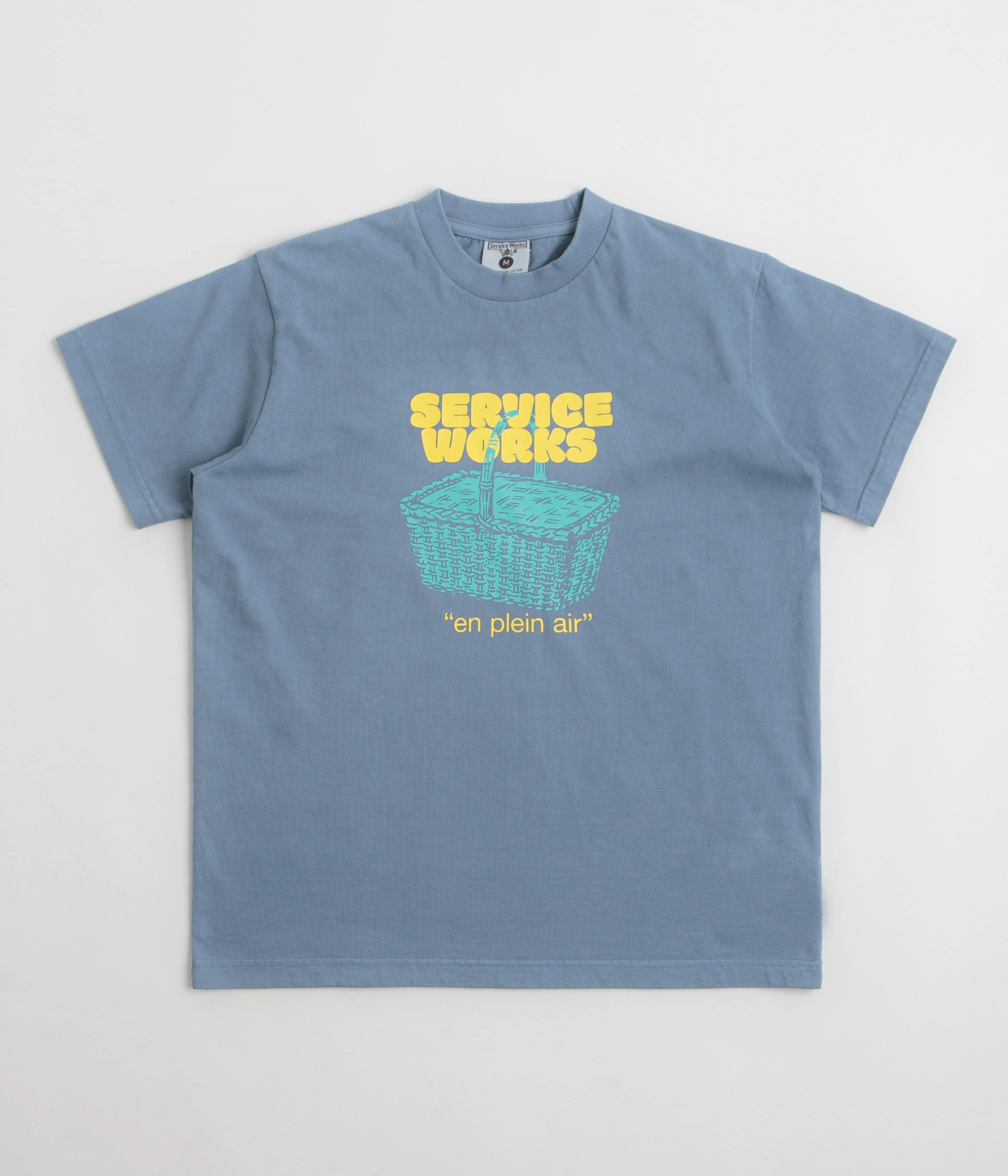 Modern Comfort Style Service Works En Plein Air T-Shirt - Slate