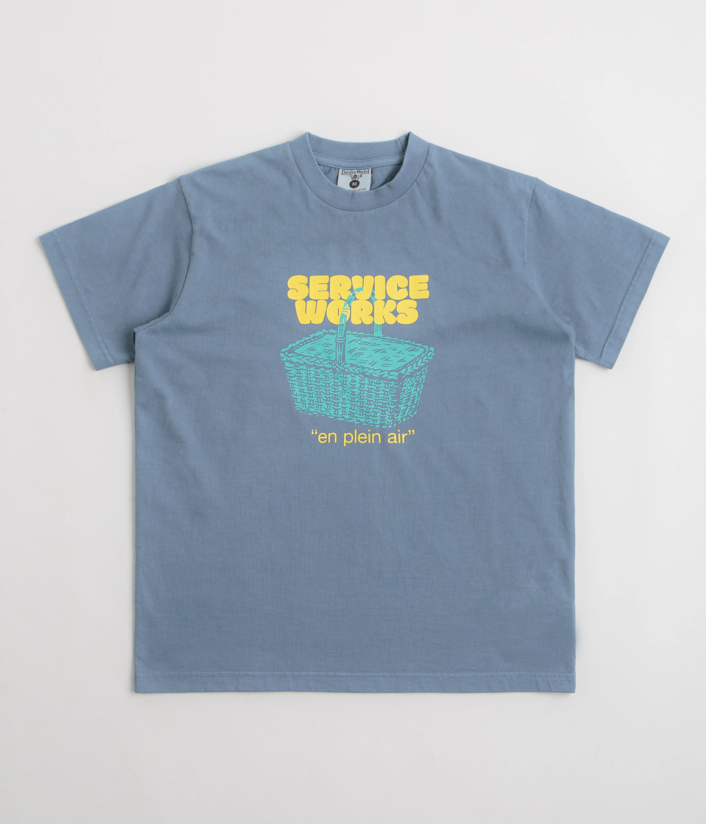 Chilly Layer Fit For Movement Service Works En Plein Air T-Shirt - Slate