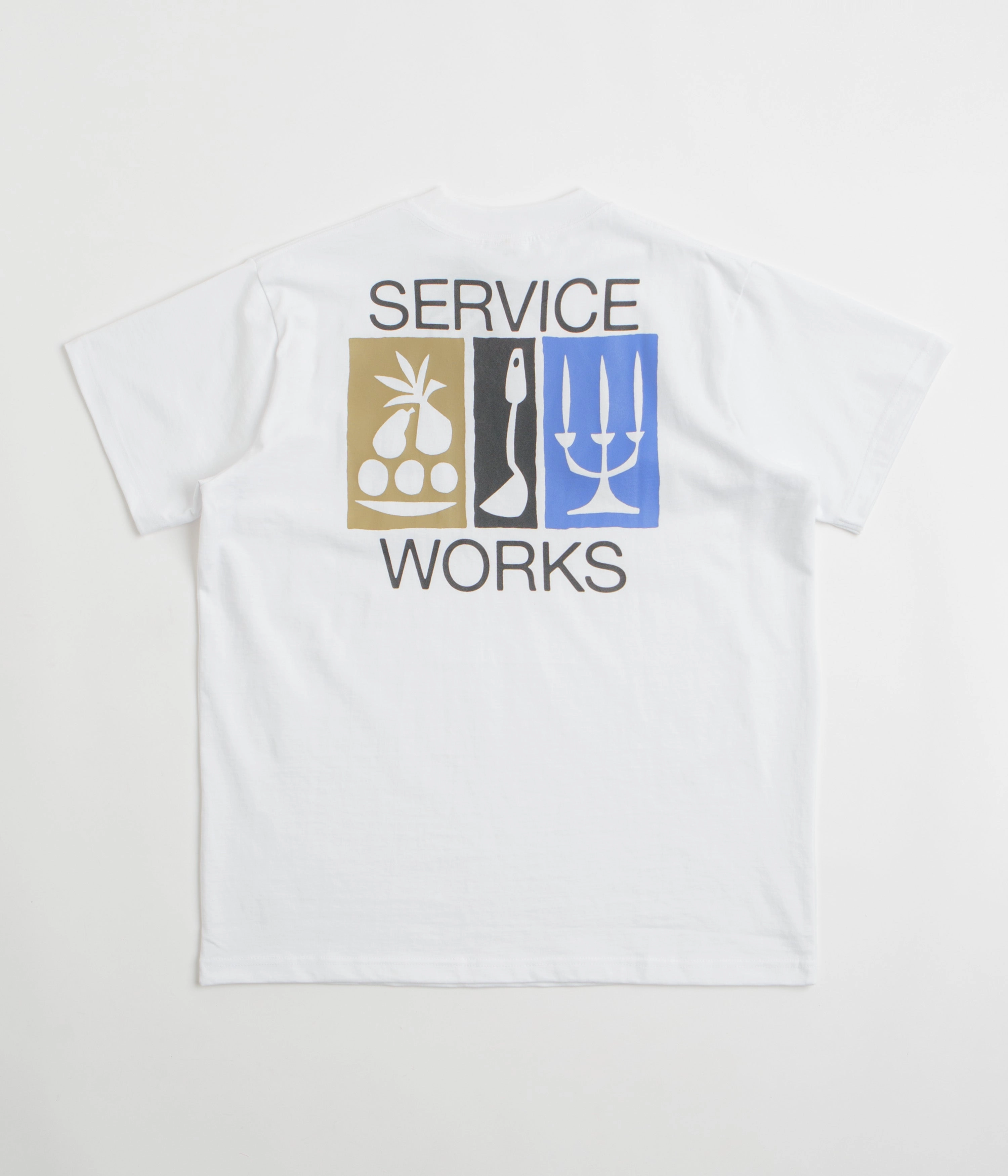 Service Works Nourish Pocket T-Shirt - White Casual Comfort