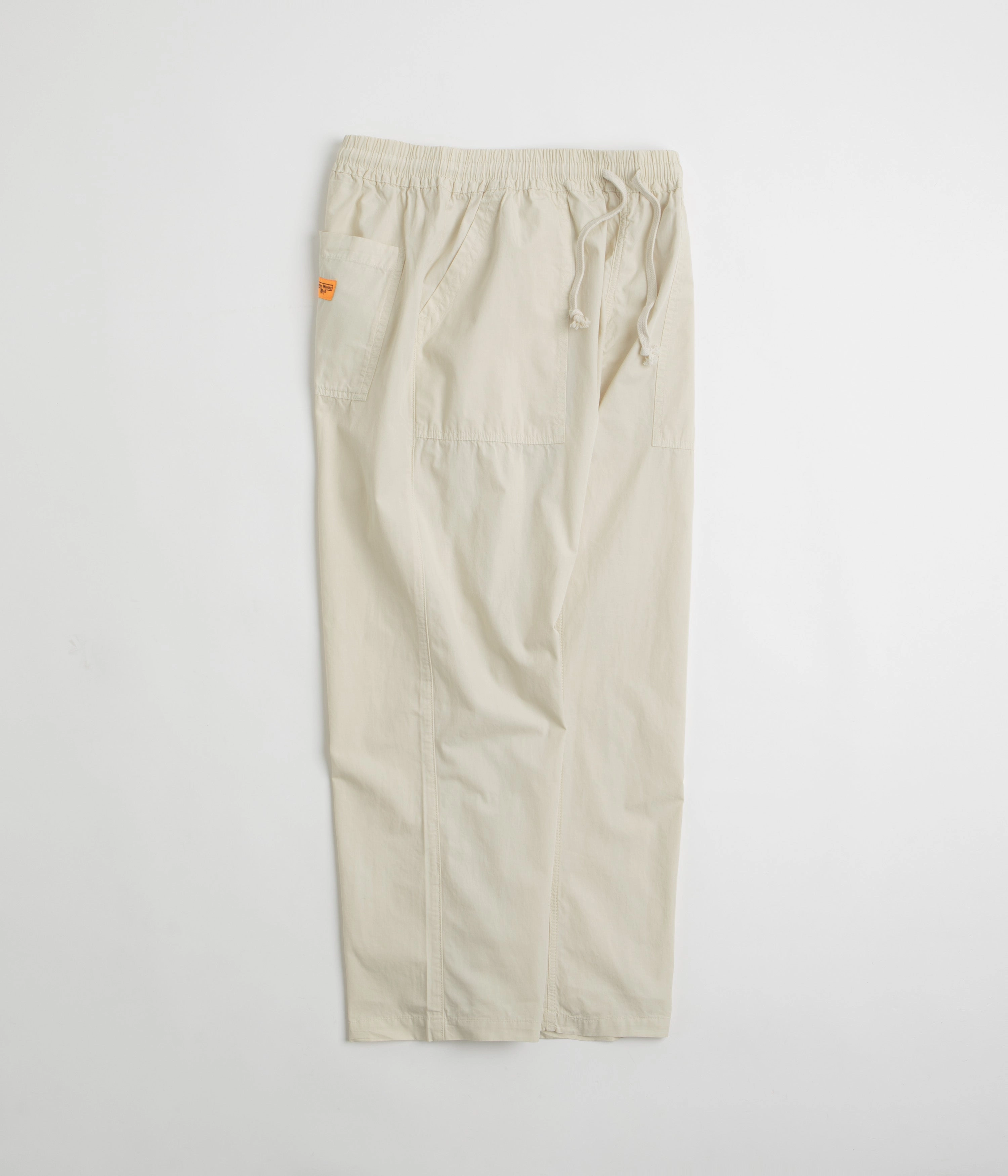 Service Works Poplin Chef Pants - White Oak Comfortable Fit Wear Chic Vibe