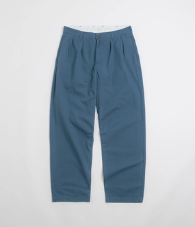 Service Works Ripstop Part Timer Pants - Ocean Flexible Cut Practical Comfort