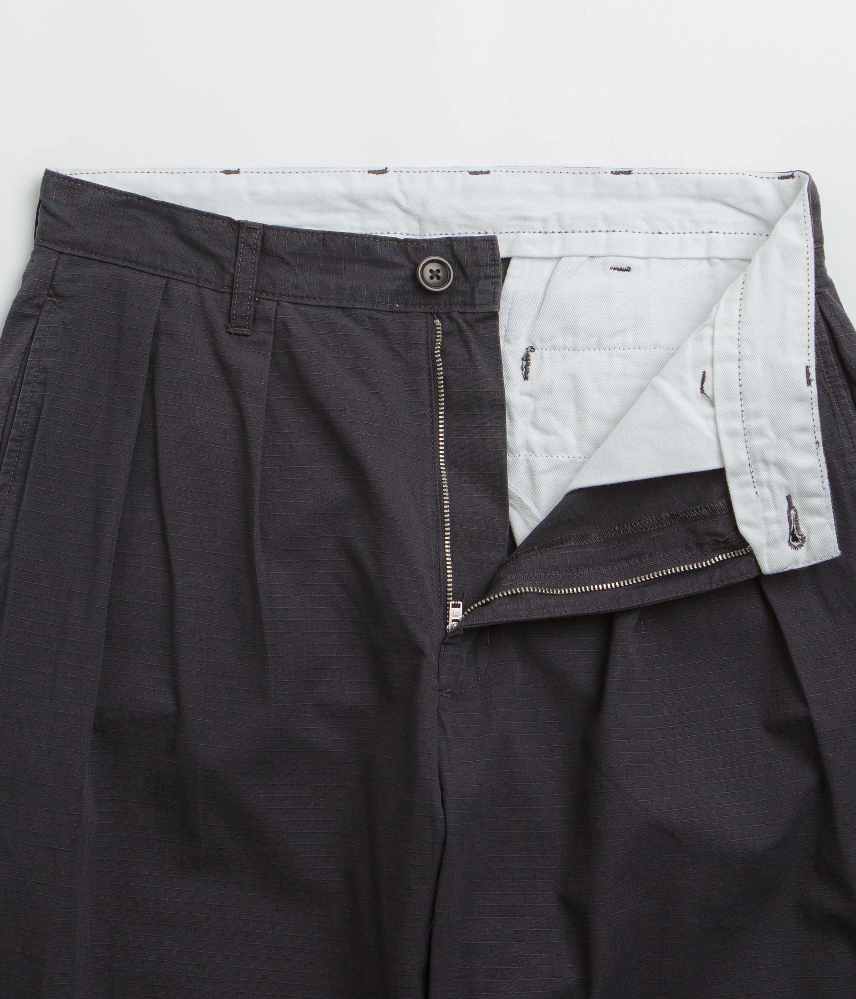 Decorative stitching Street Comfort Service Works Ripstop Part Timer Pants - Washed Black