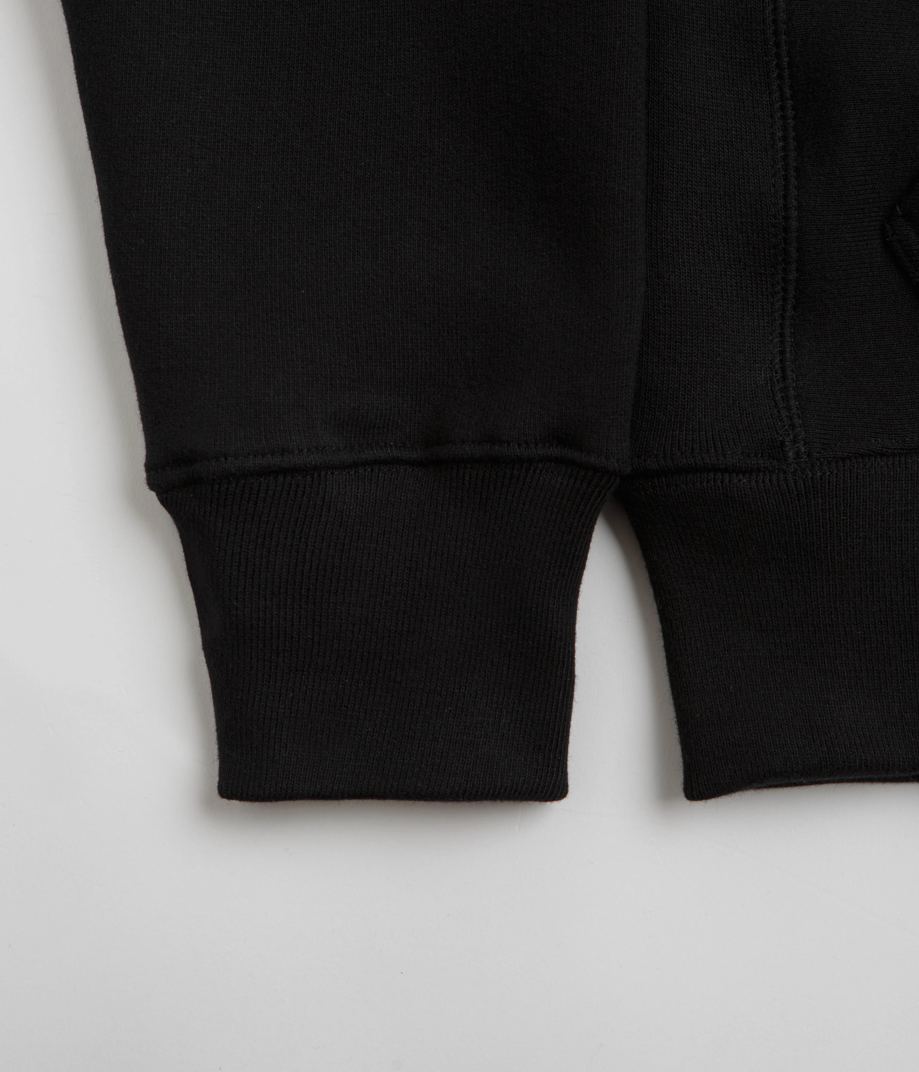 Service Works Service Arch Logo Hoodie - Black Non Fade Technology