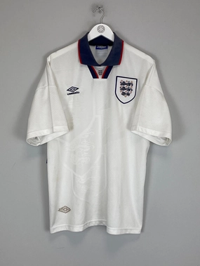 Movement Support Active Hours 1993/95 ENGLAND HOME SHIRT (XL) UMBRO