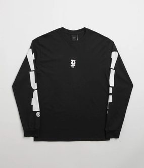 Long sleeved warmth All-day style HUF Megablast Long Sleeve T-Shirt - Black