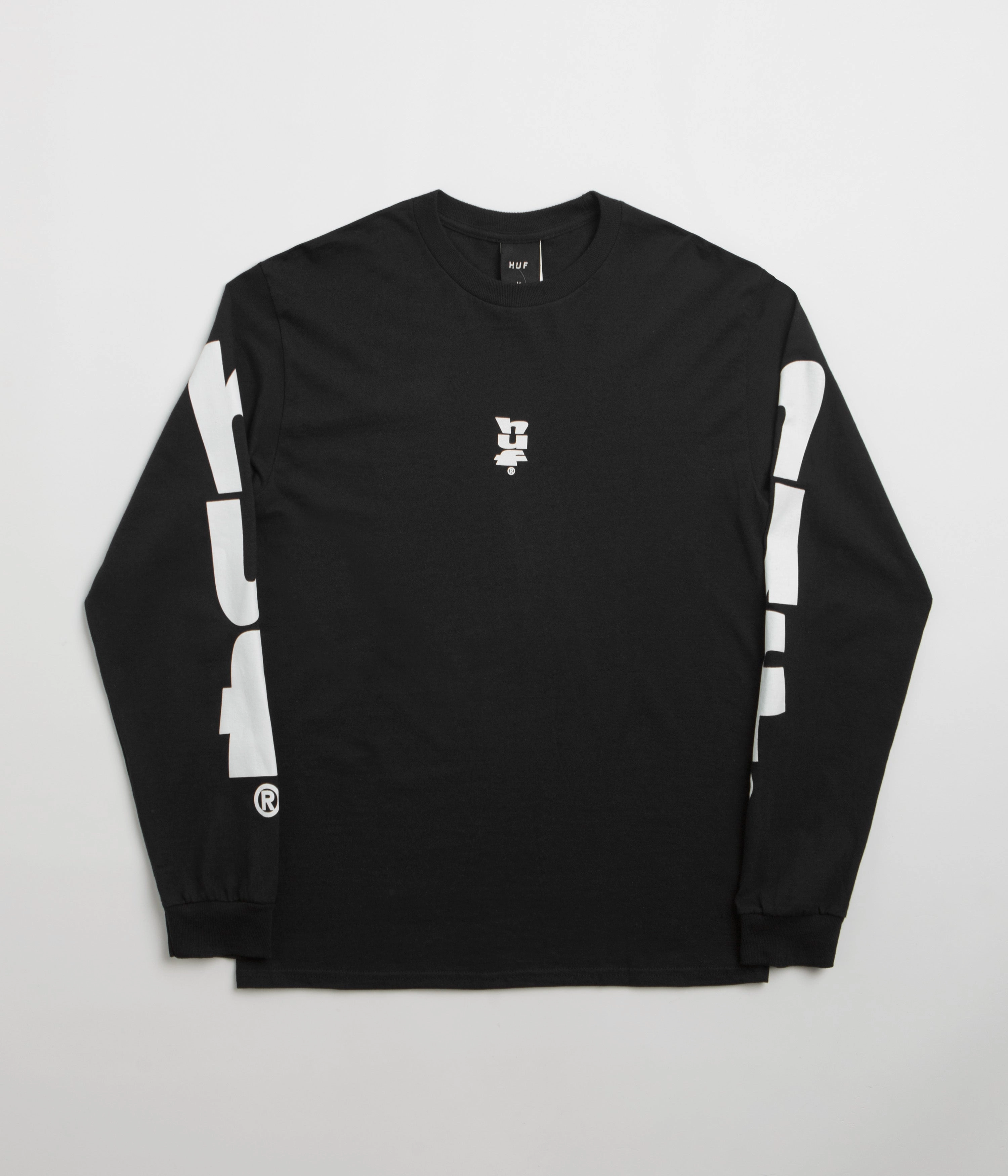 Long sleeved warmth All-day style HUF Megablast Long Sleeve T-Shirt - Black