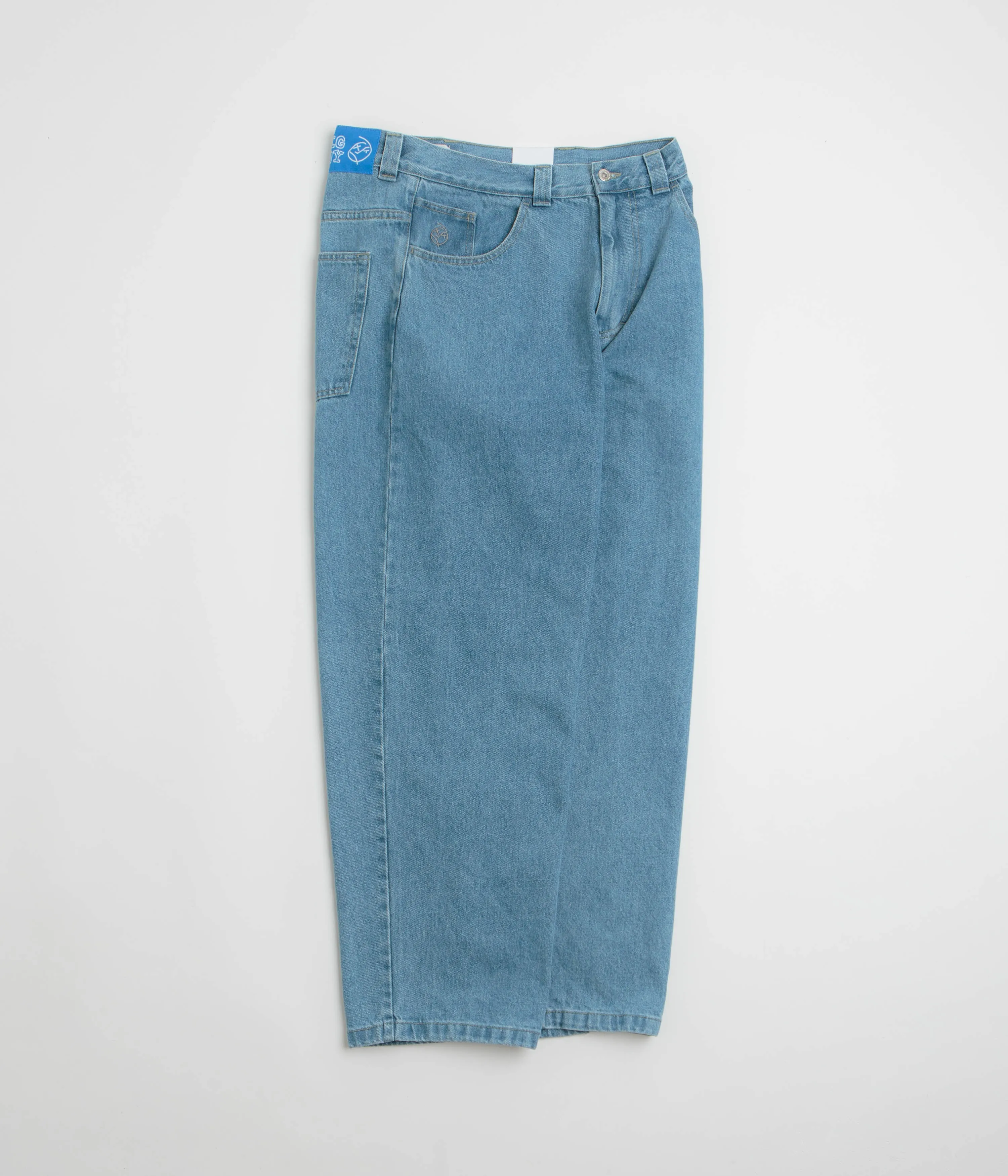 Polar Big Boy Jeans - Mid Blue Tagless Design