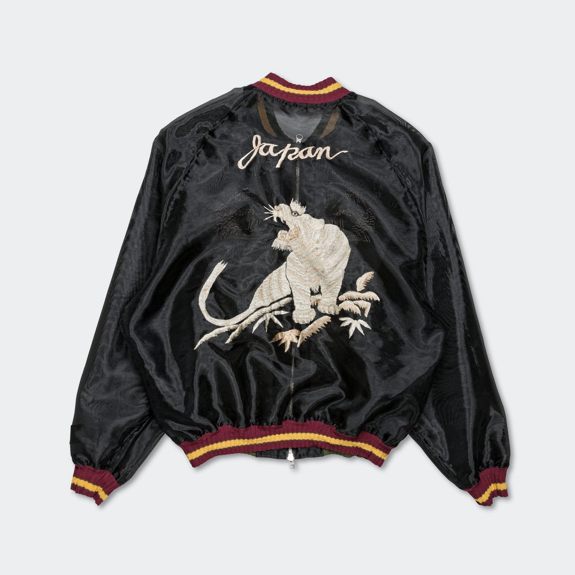 Sheer Pearl Mosquito Guard Souvenir JKT (TIGER) - Black mesh ventilation