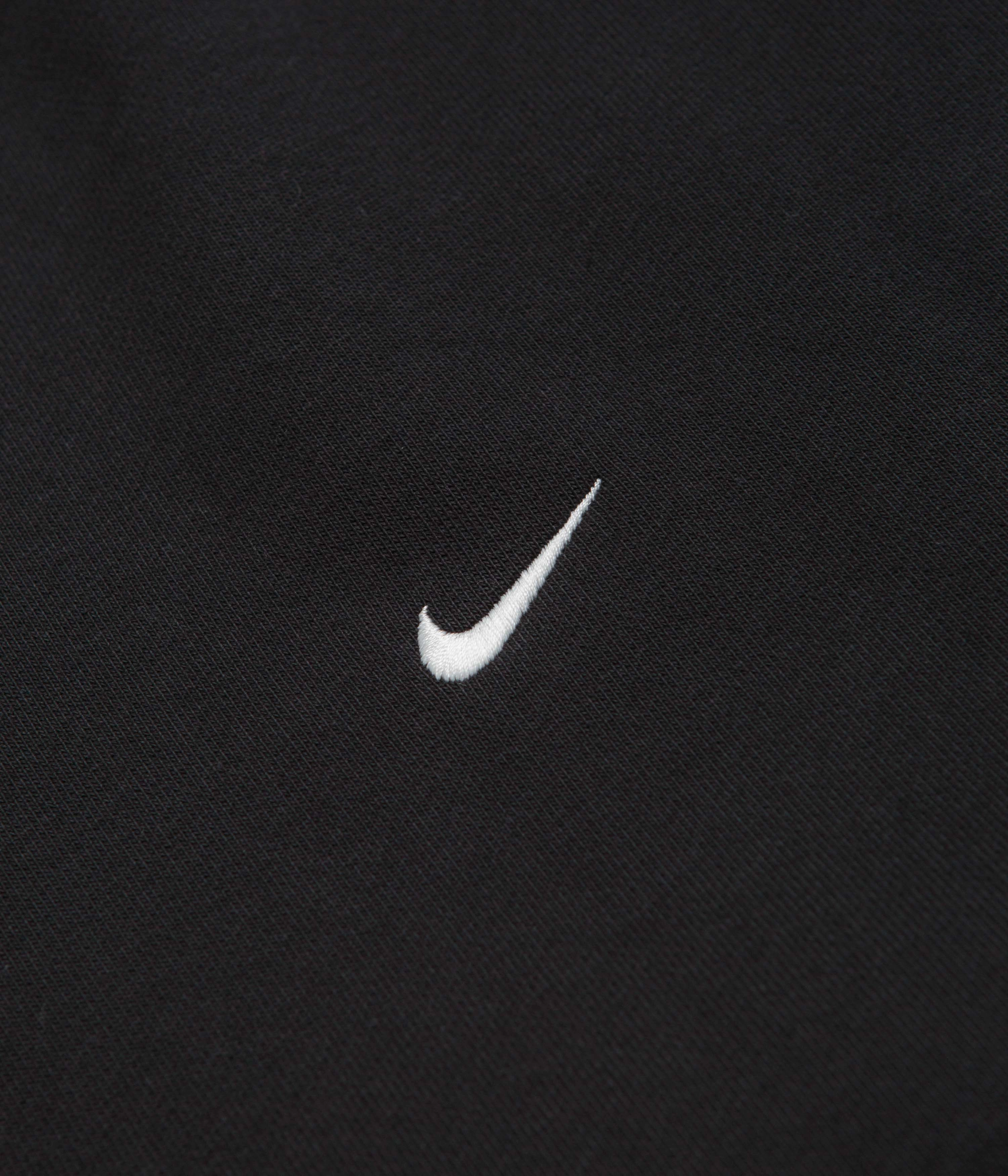 Nike Solo Swoosh Crewneck Sweatshirt - Black / White Essential Comfort