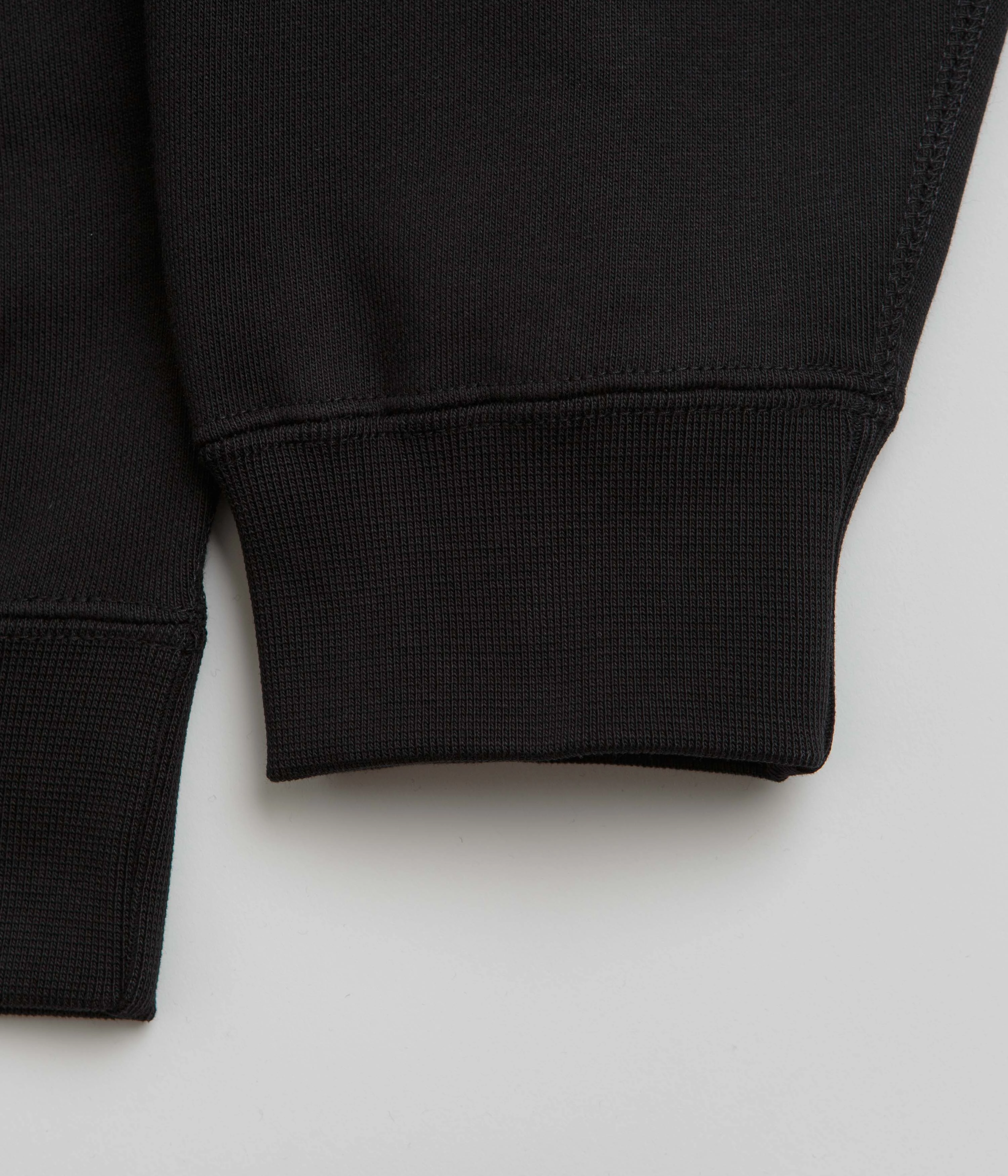 Relaxed Vibes One-of-a-kind Nike Solo Swoosh Crewneck Sweatshirt - Black / White