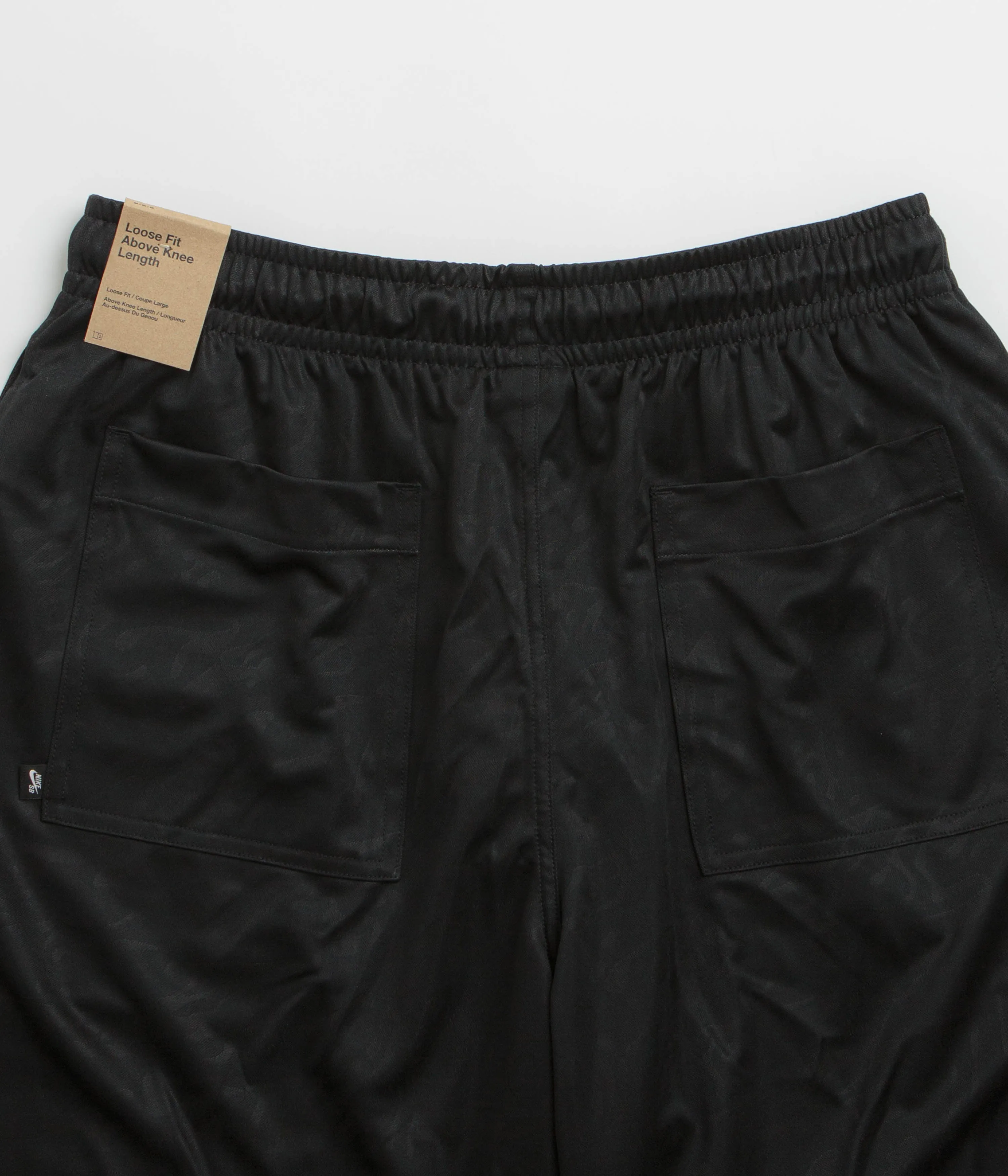 Nike SB Jacquard Sport Shorts - Black / White Durable Feel Anti - odor