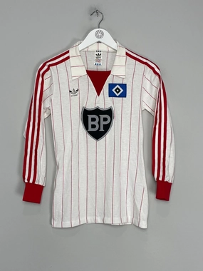 1981/83 HAMBURG L/S HOME SHIRT (S) ADIDAS Multiaxial Compression Zones Odor Control Technology