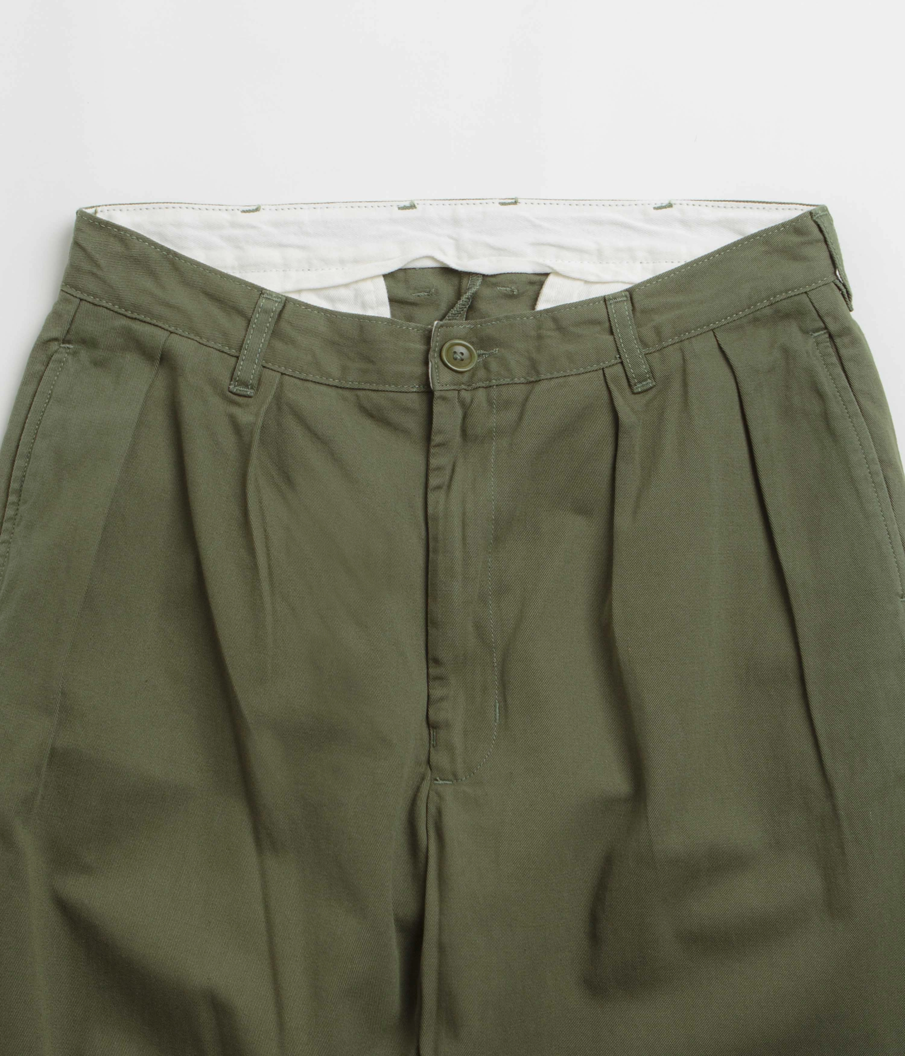 Active Stretch Service Works Drill Part Timer Pants - Olive