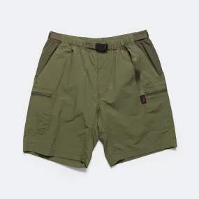 Nylon Utility Short - Olive Flex Waist System Modern Design