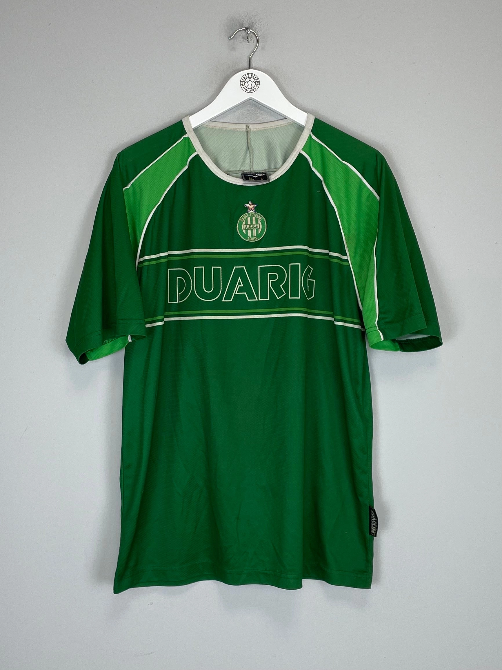 Non Chafing Seam Finish Sport Ready Gear 2003/04 ST ETIENNE TRAINING SHIRT (L) DUARIG